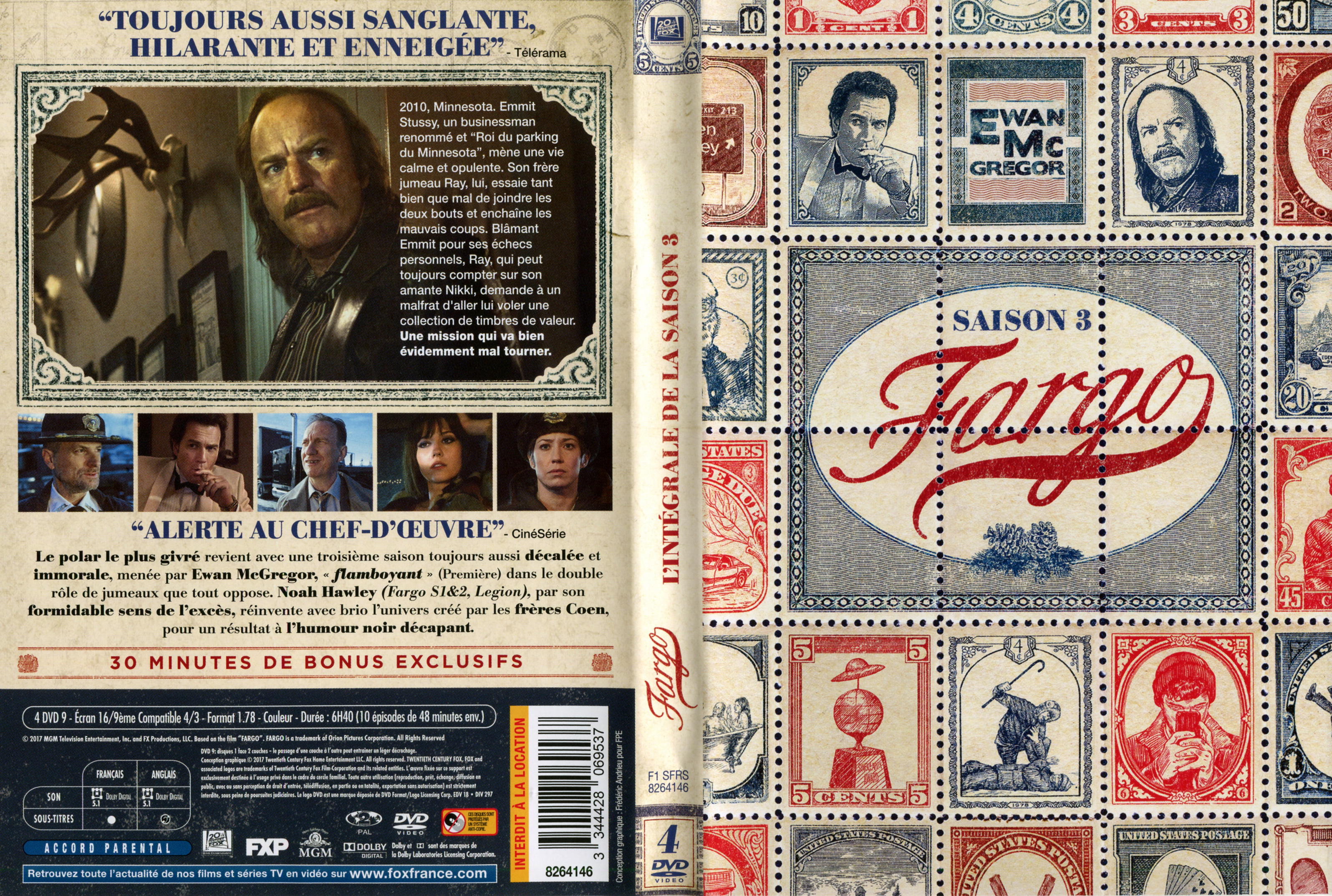 Jaquette DVD Fargo saison 3