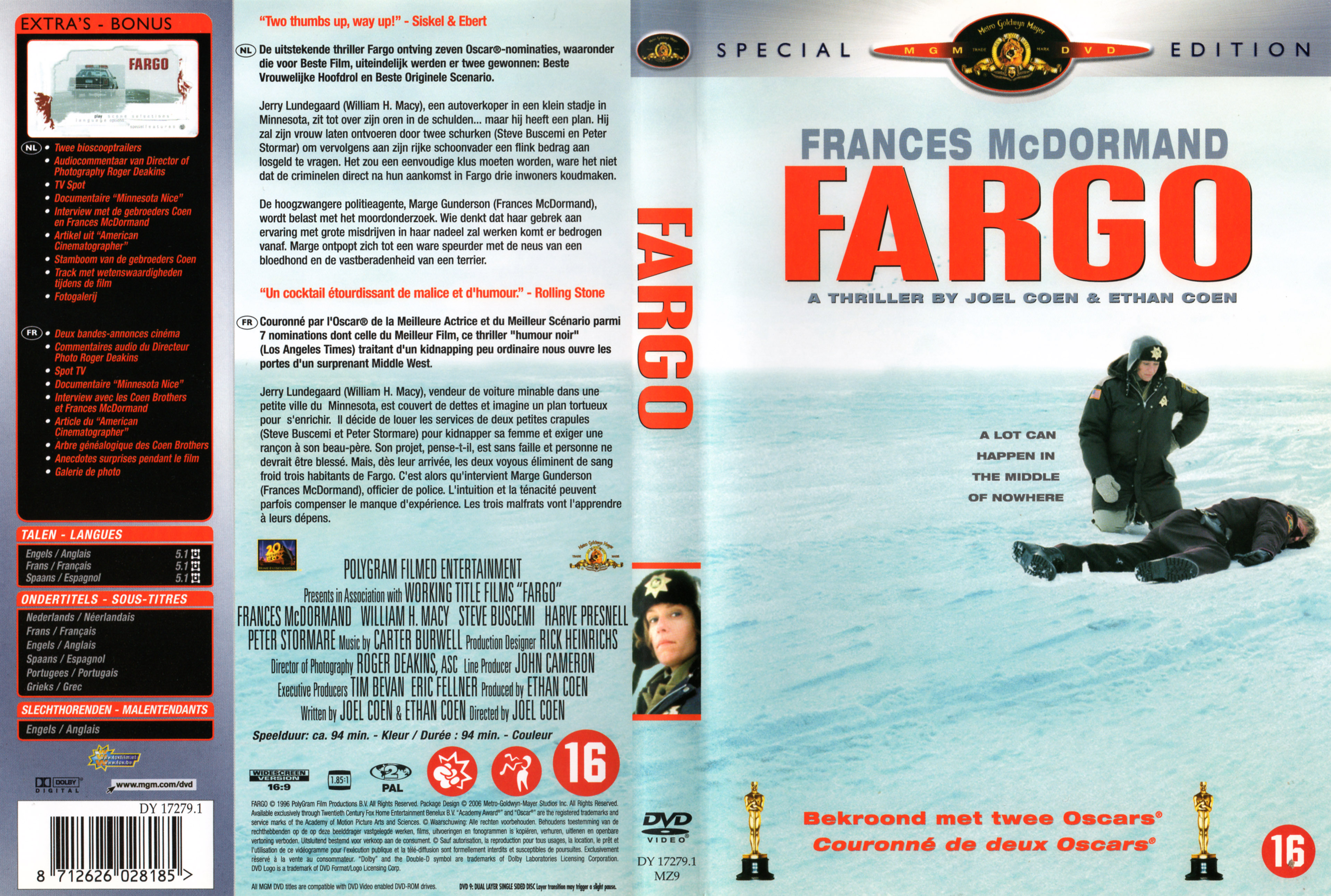 Jaquette DVD Fargo v2