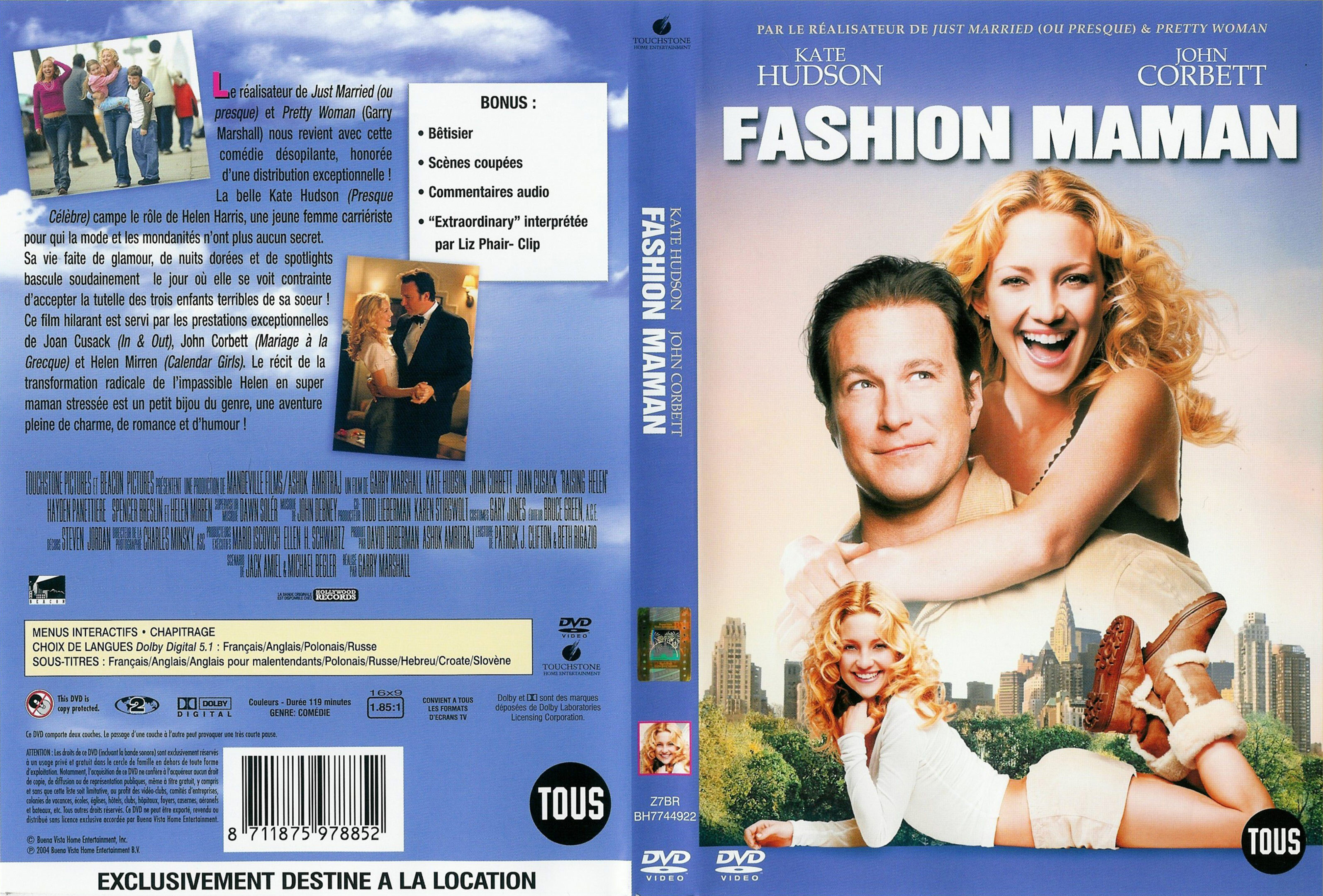 Jaquette DVD Fashion Maman