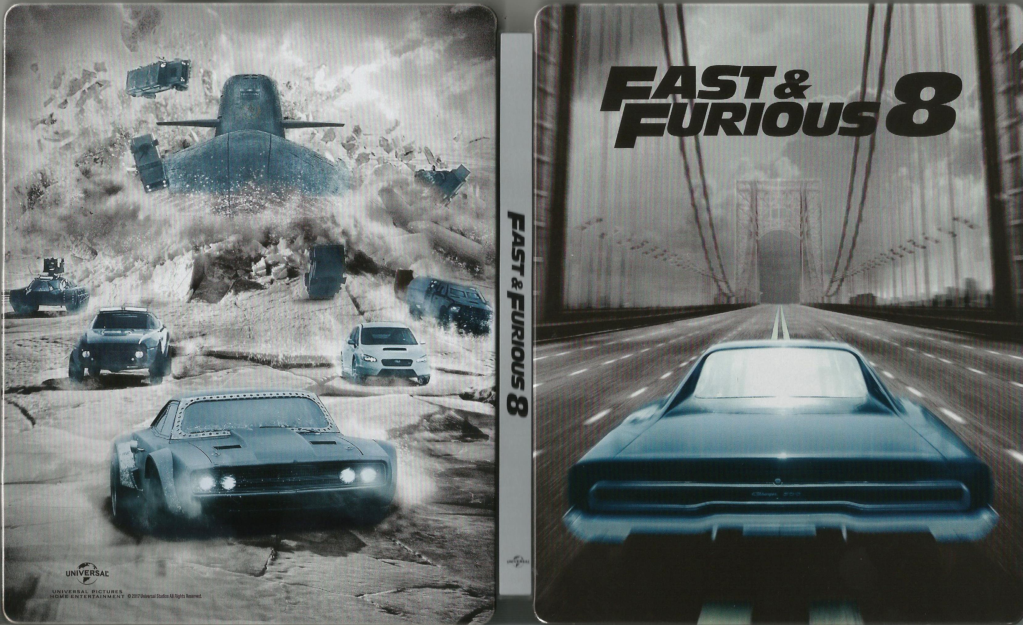 Jaquette DVD Fast And Furious 8 (BLU-RAY)