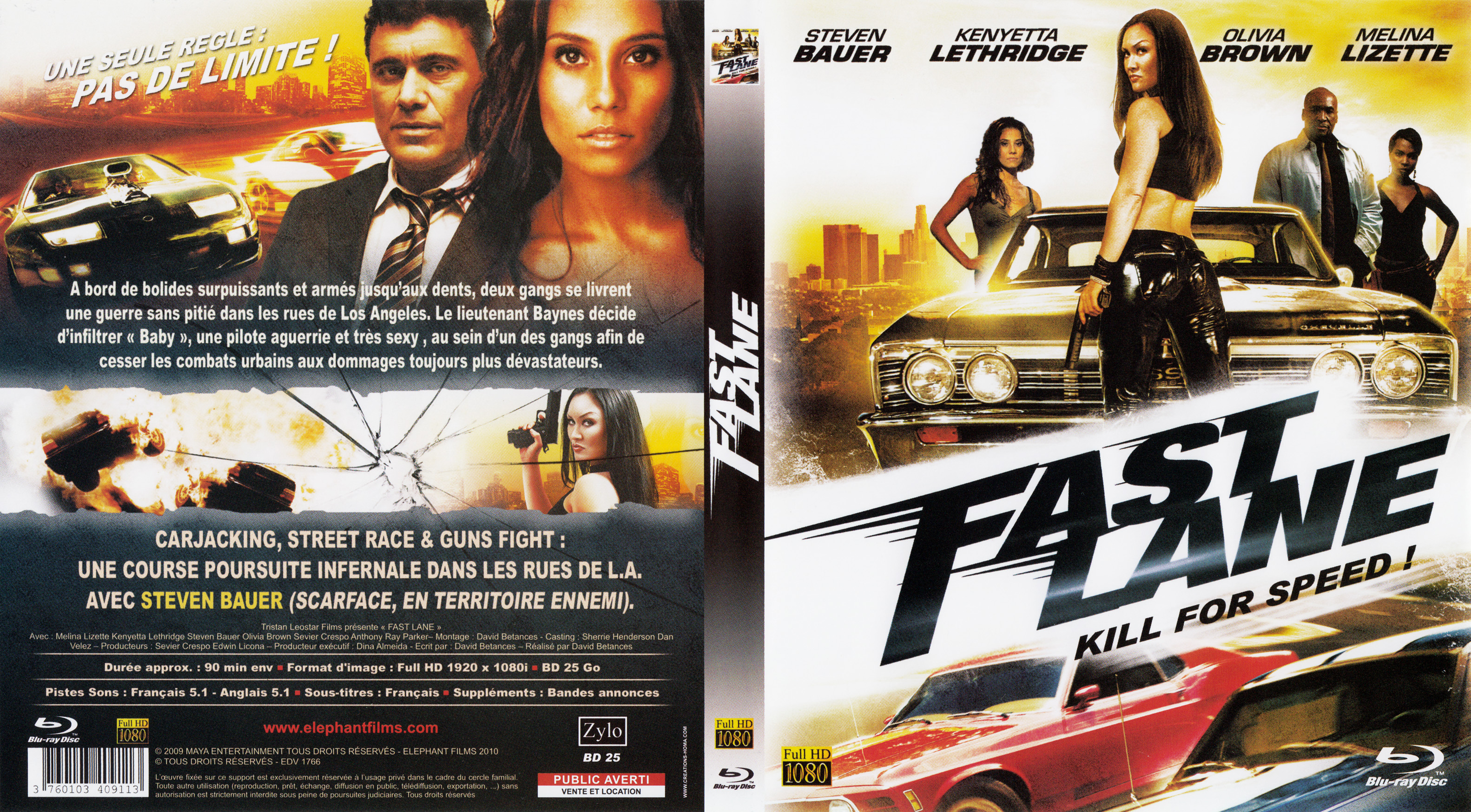 Jaquette DVD Fast lane (BLU-RAY)