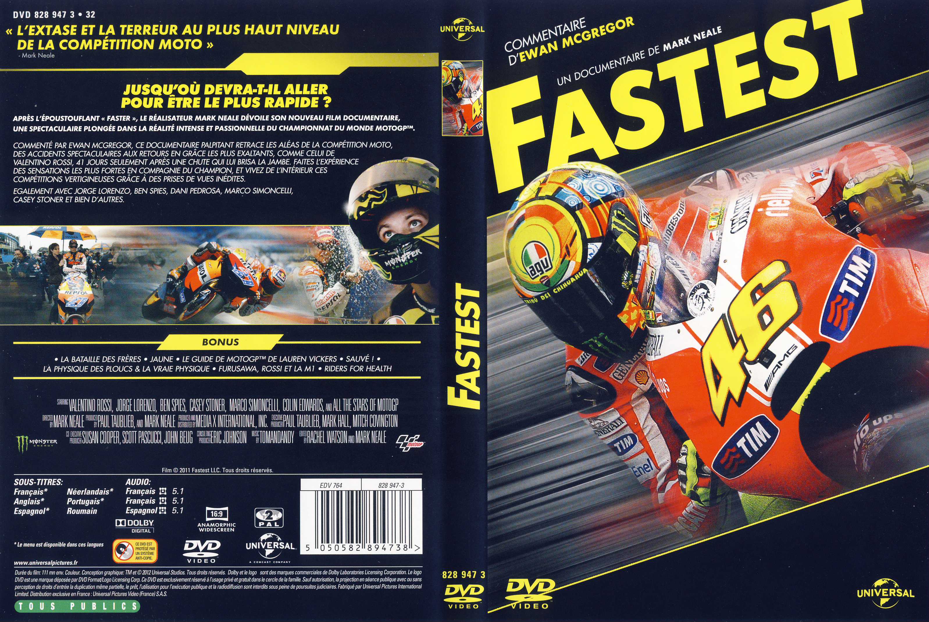 Jaquette DVD Fastest
