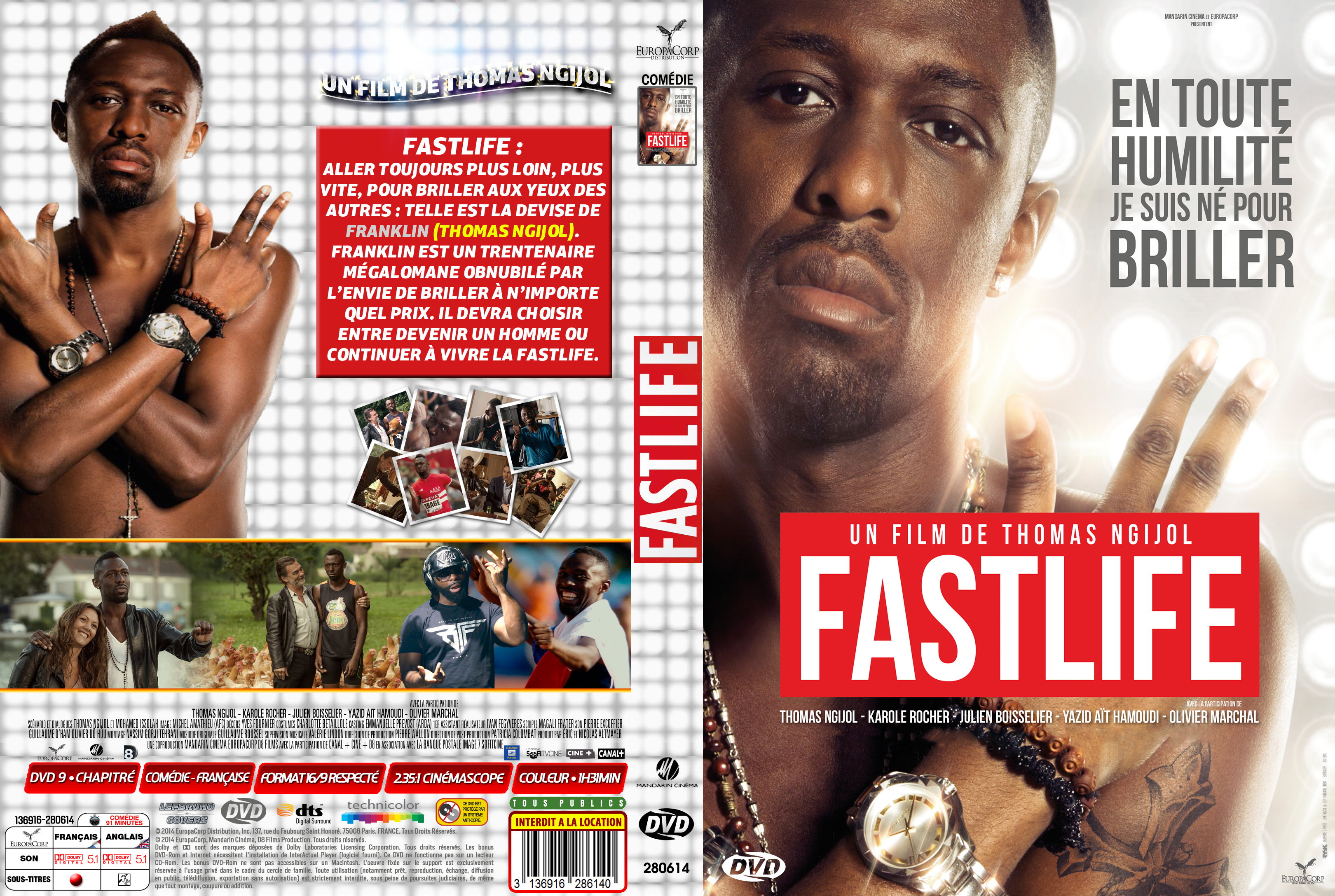 Jaquette DVD Fastlife custom
