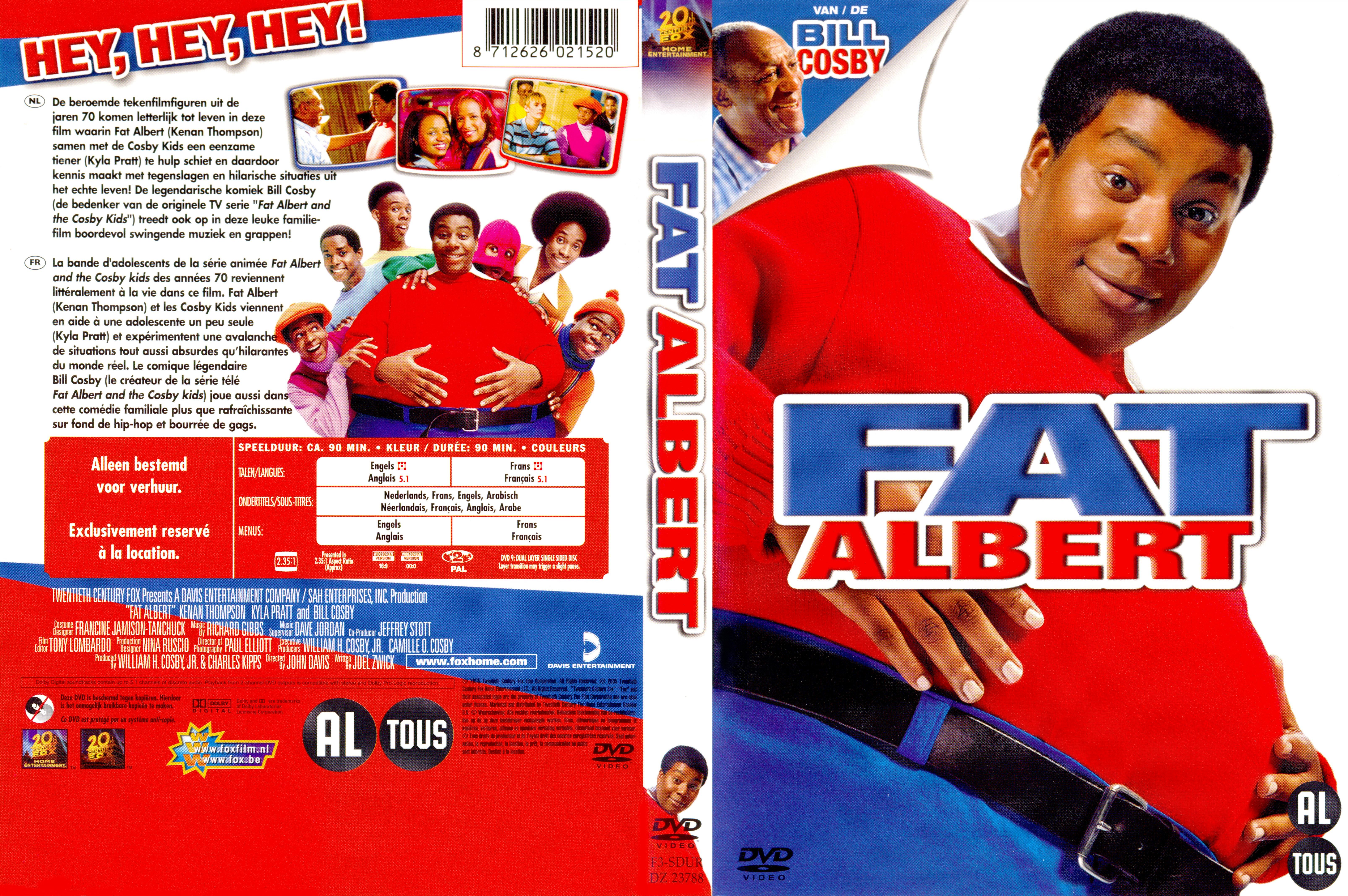 Jaquette DVD Fat Albert v2