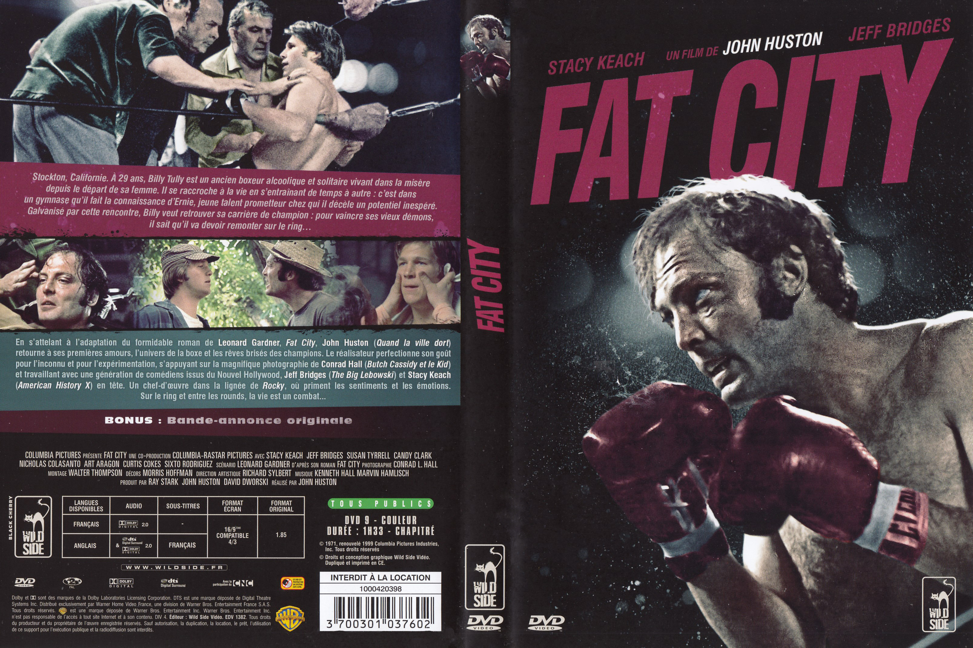 Jaquette DVD Fat City