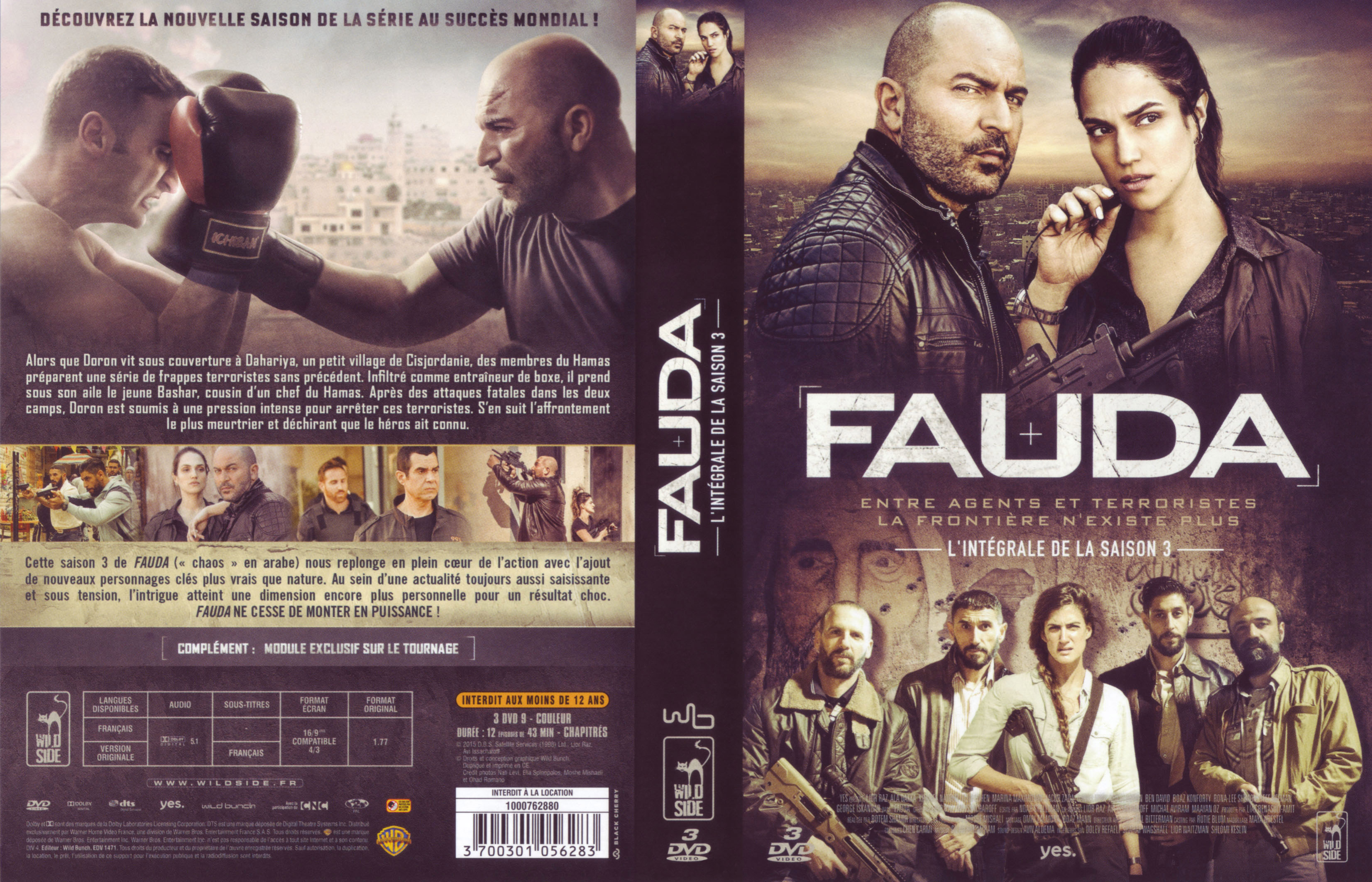Jaquette DVD Fauda Saison 3