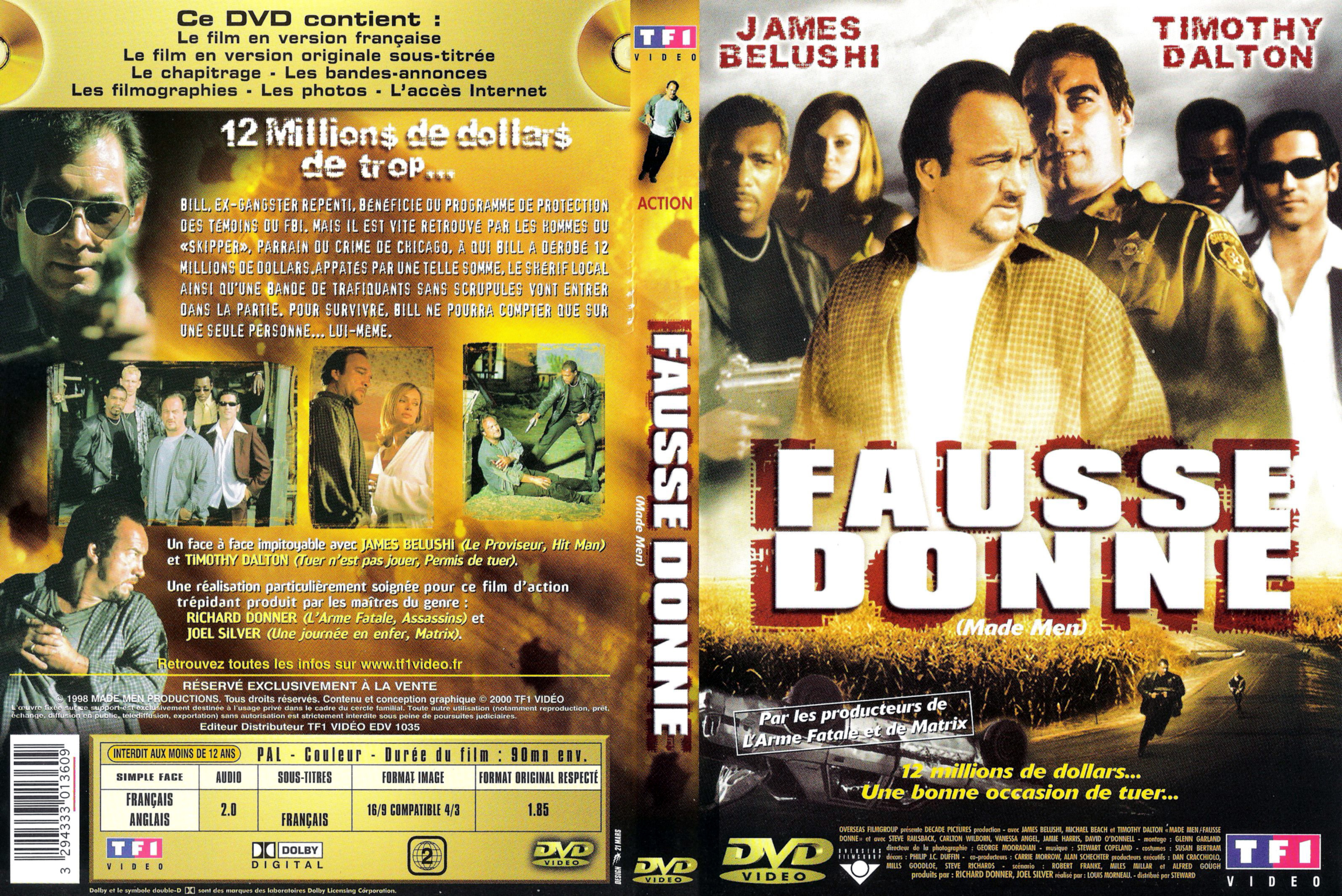 Jaquette DVD Fausse donne v2