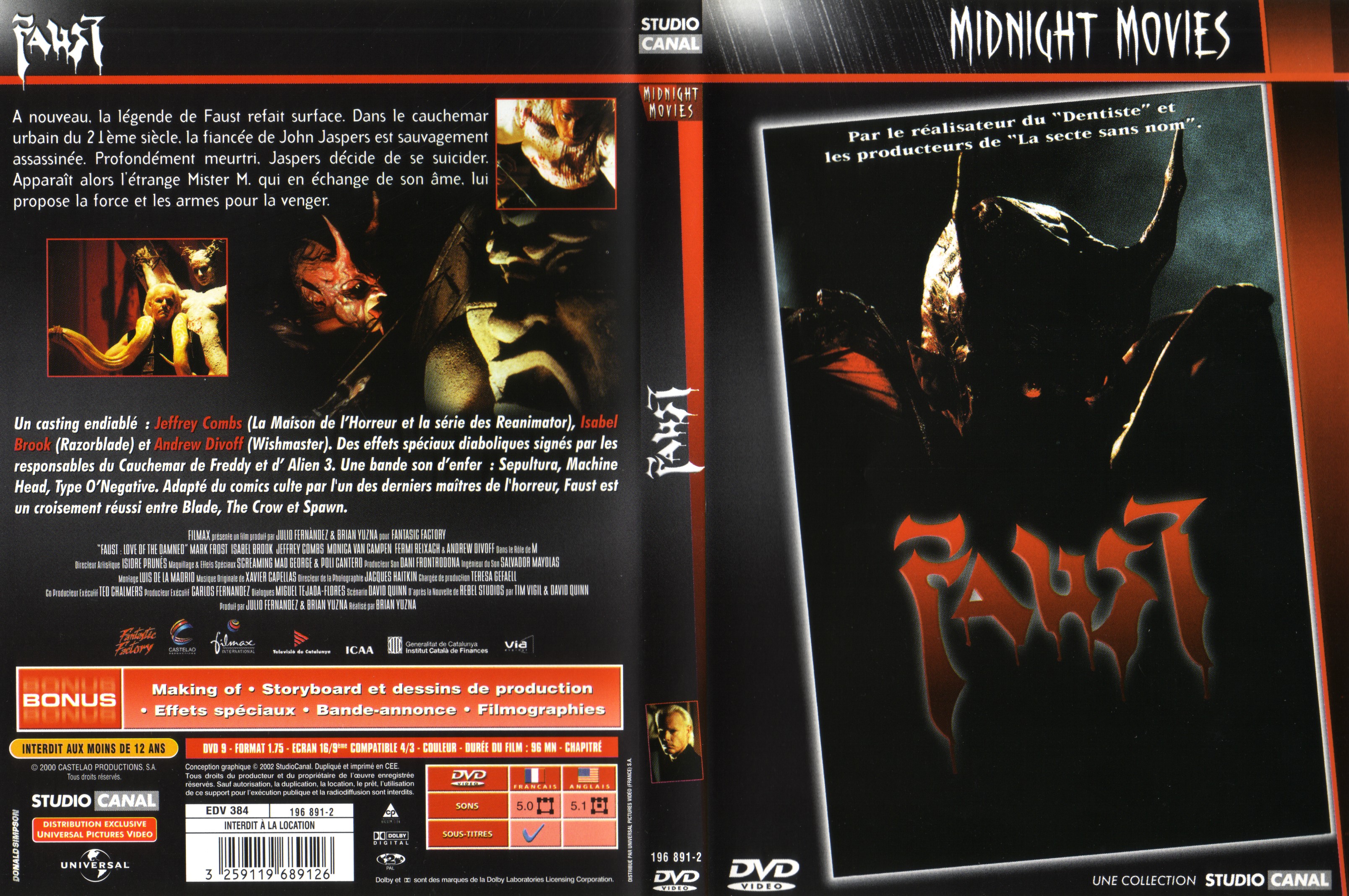 Jaquette DVD Faust