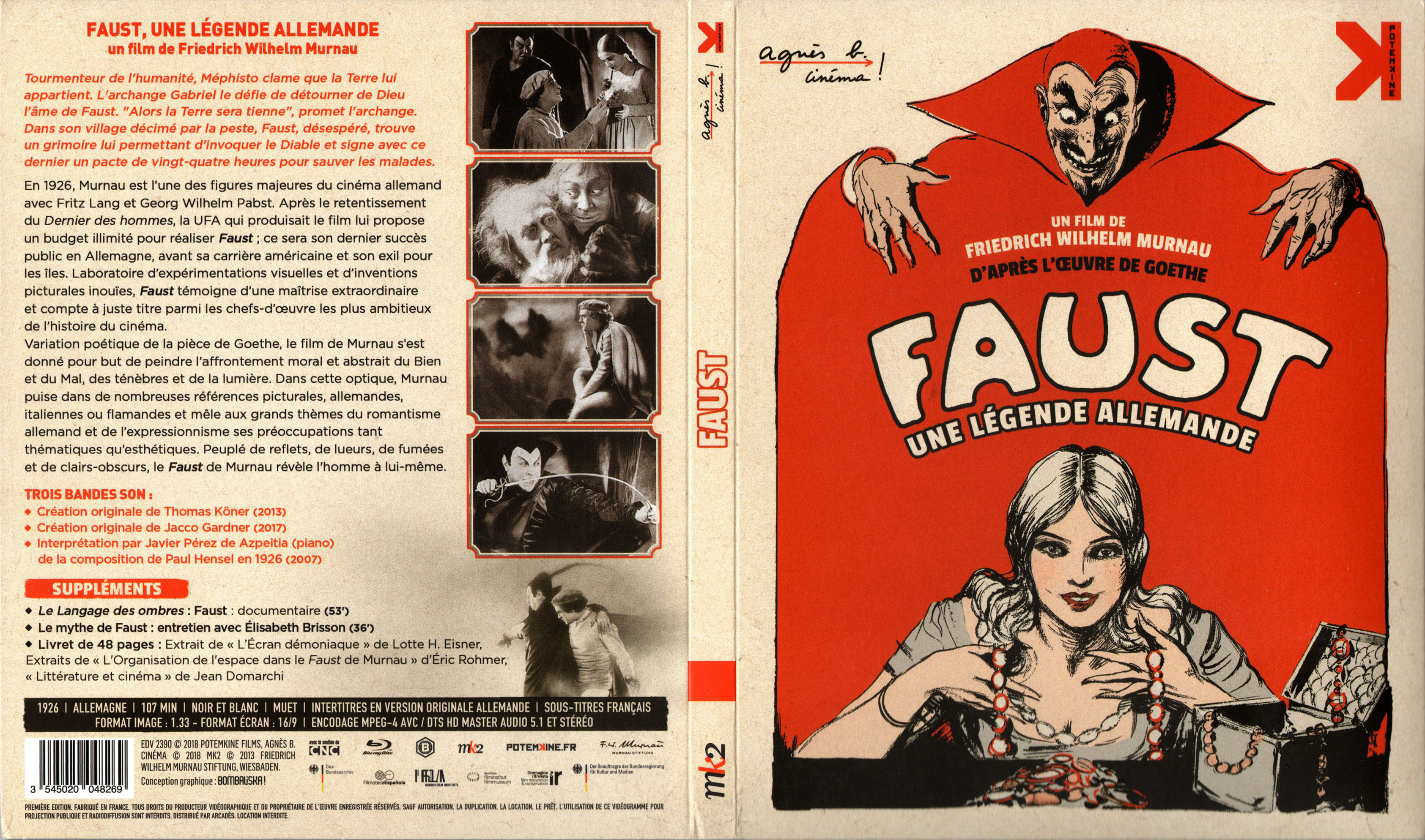 Jaquette DVD Faust (BLU-RAY)