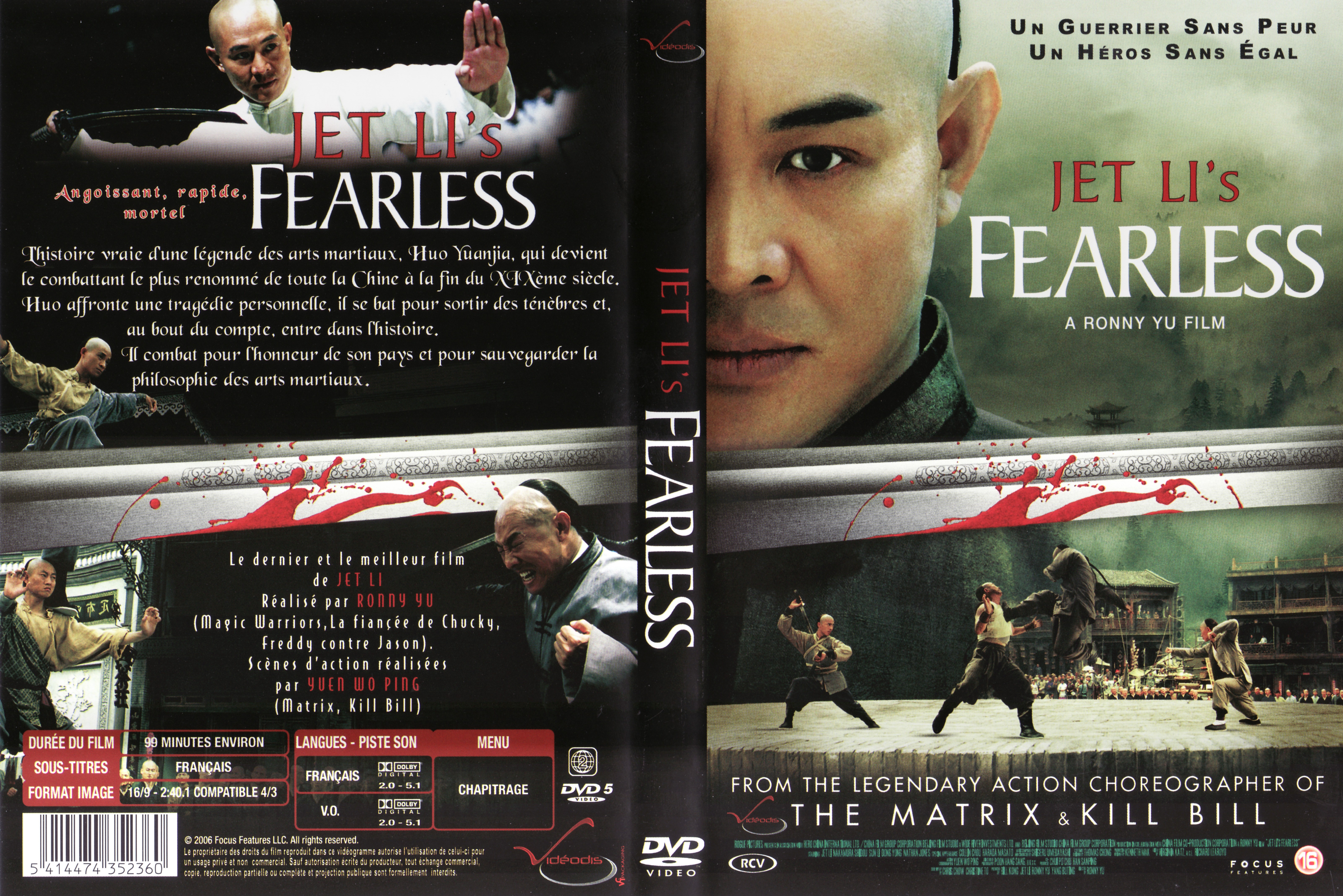 Jaquette DVD Fearless