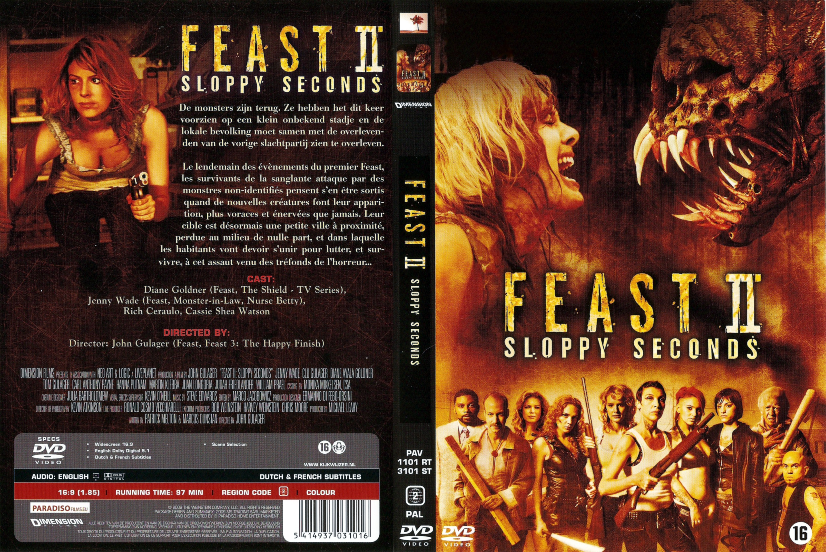 Jaquette DVD Feast 2