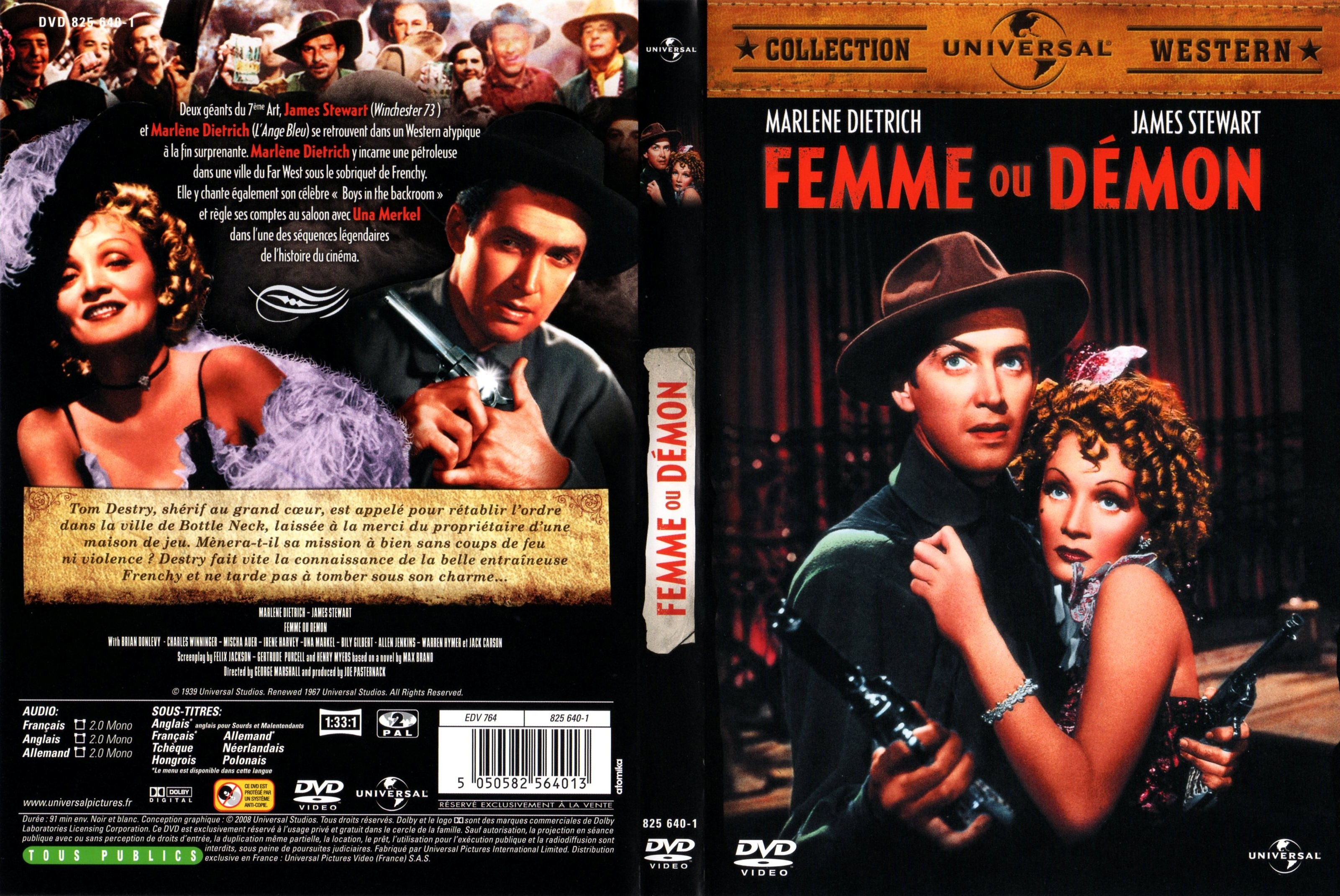 Jaquette DVD Femme ou dmon