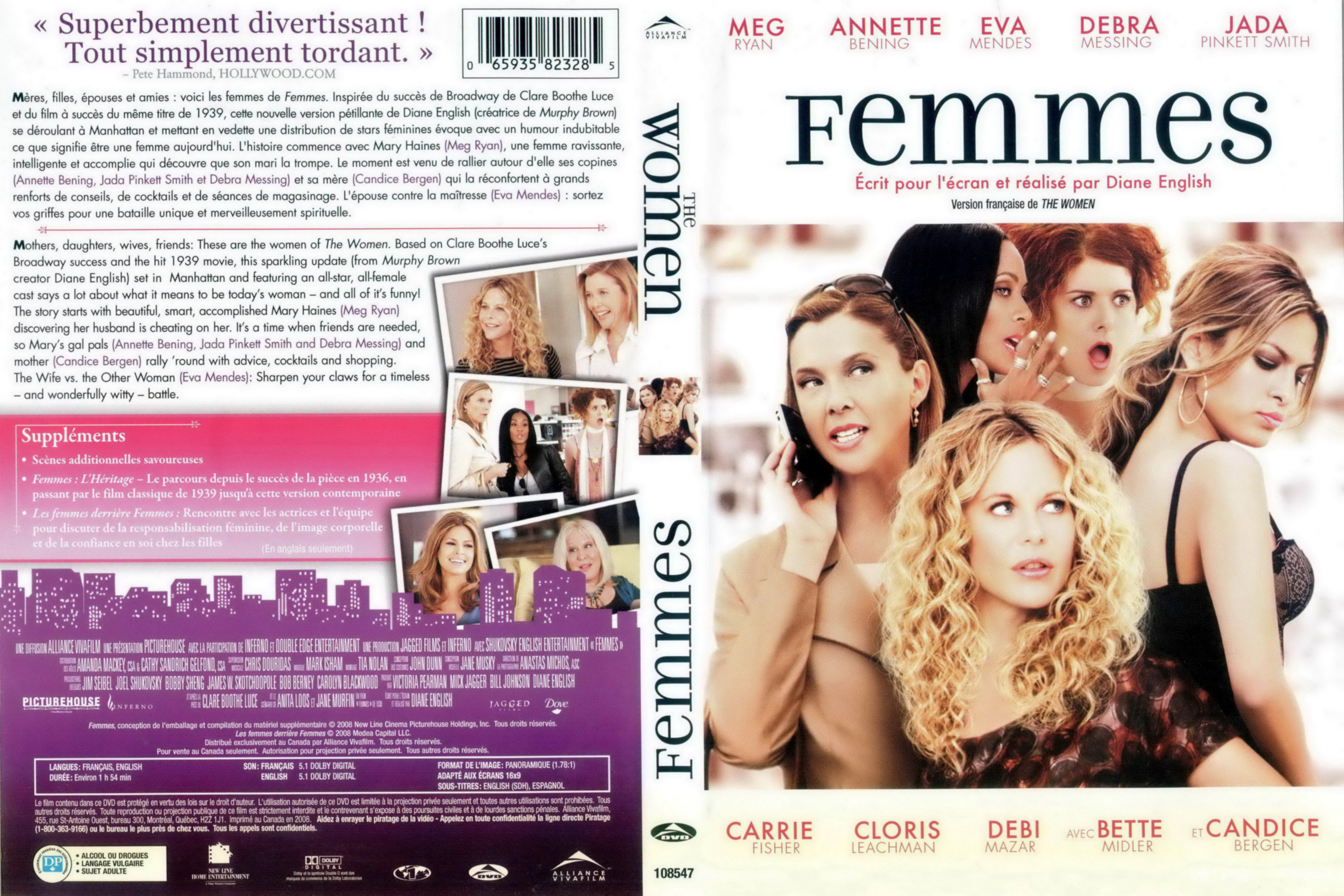 Jaquette DVD Femmes (2008) (Canadienne)