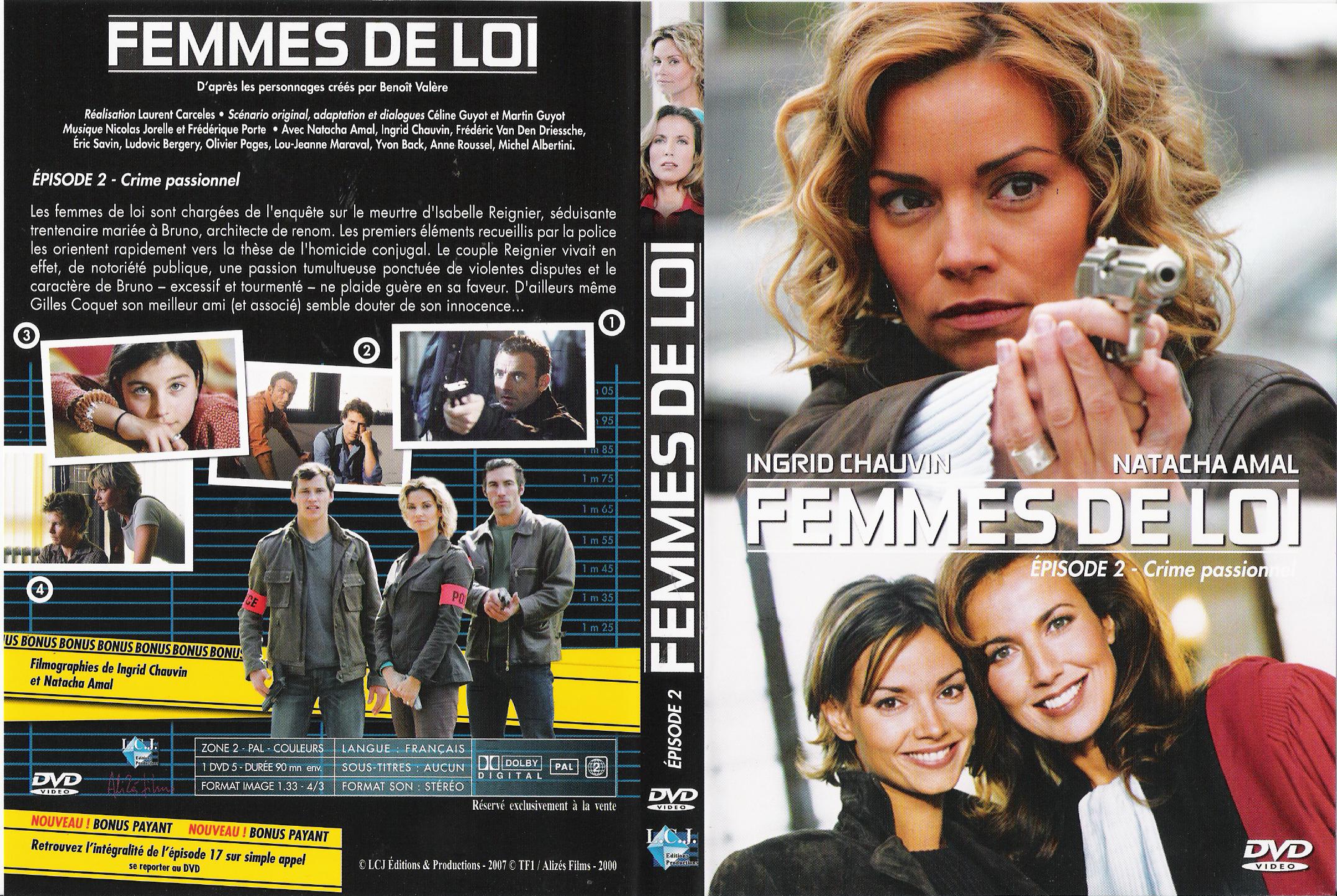 Jaquette DVD Femmes de loi  pisode 2