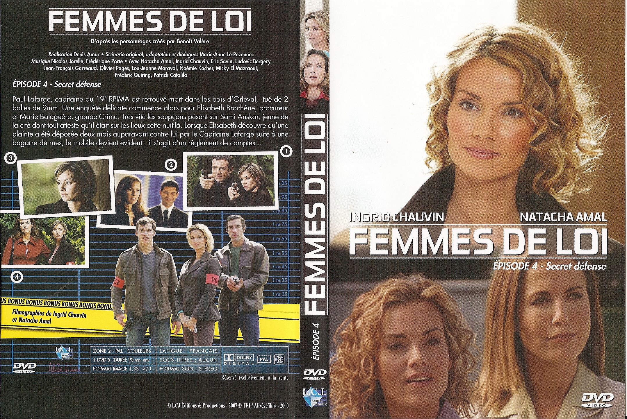 Jaquette DVD Femmes de loi  pisode 4