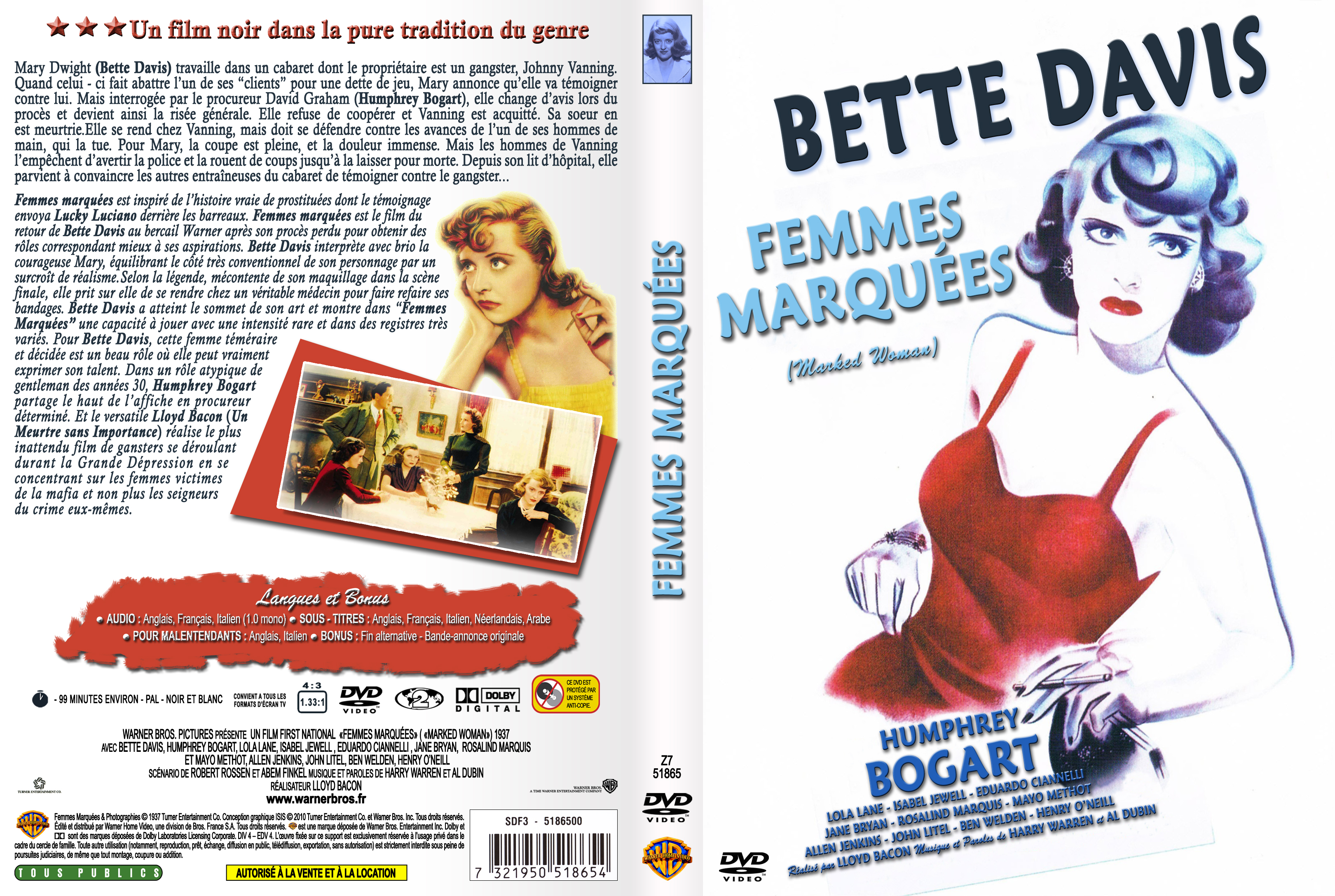 Jaquette DVD Femmes marques custom