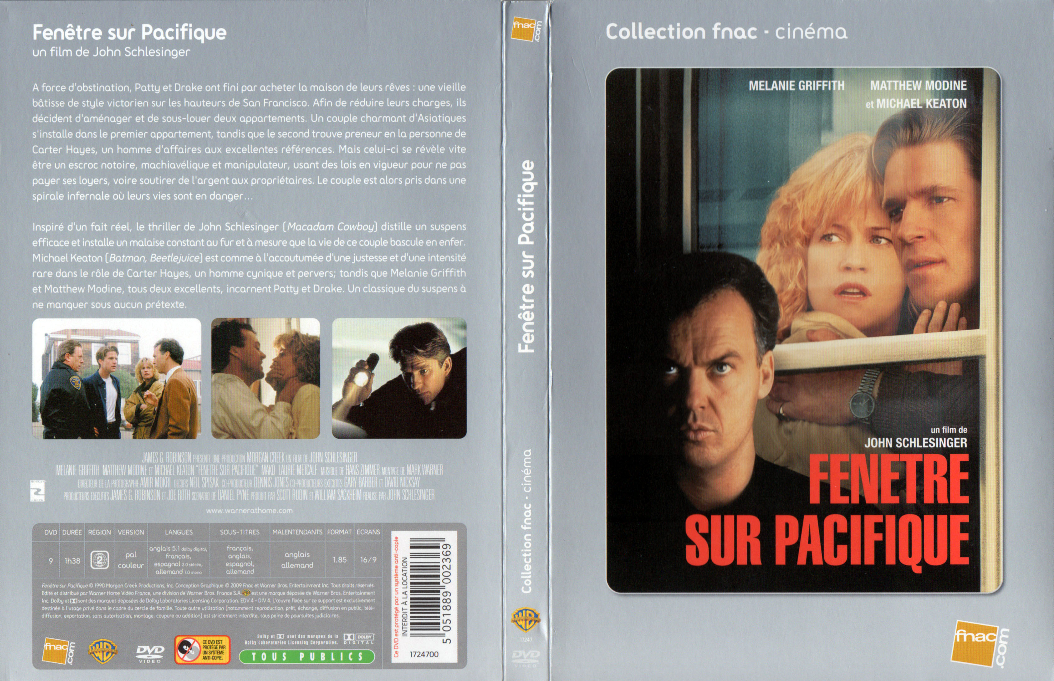 Jaquette DVD Fenetre sur Pacifique v2
