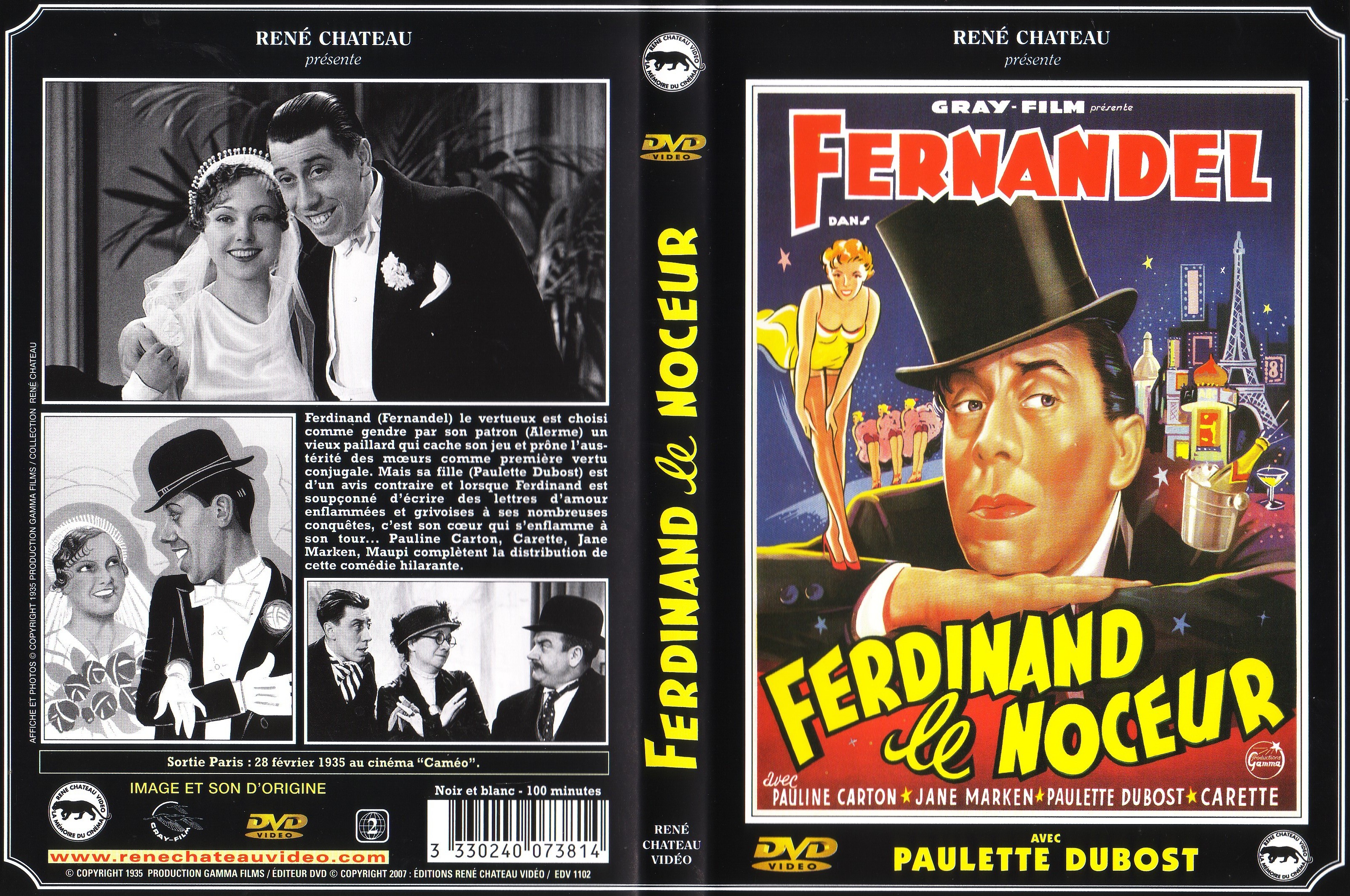 Jaquette DVD Ferdinand le noceur