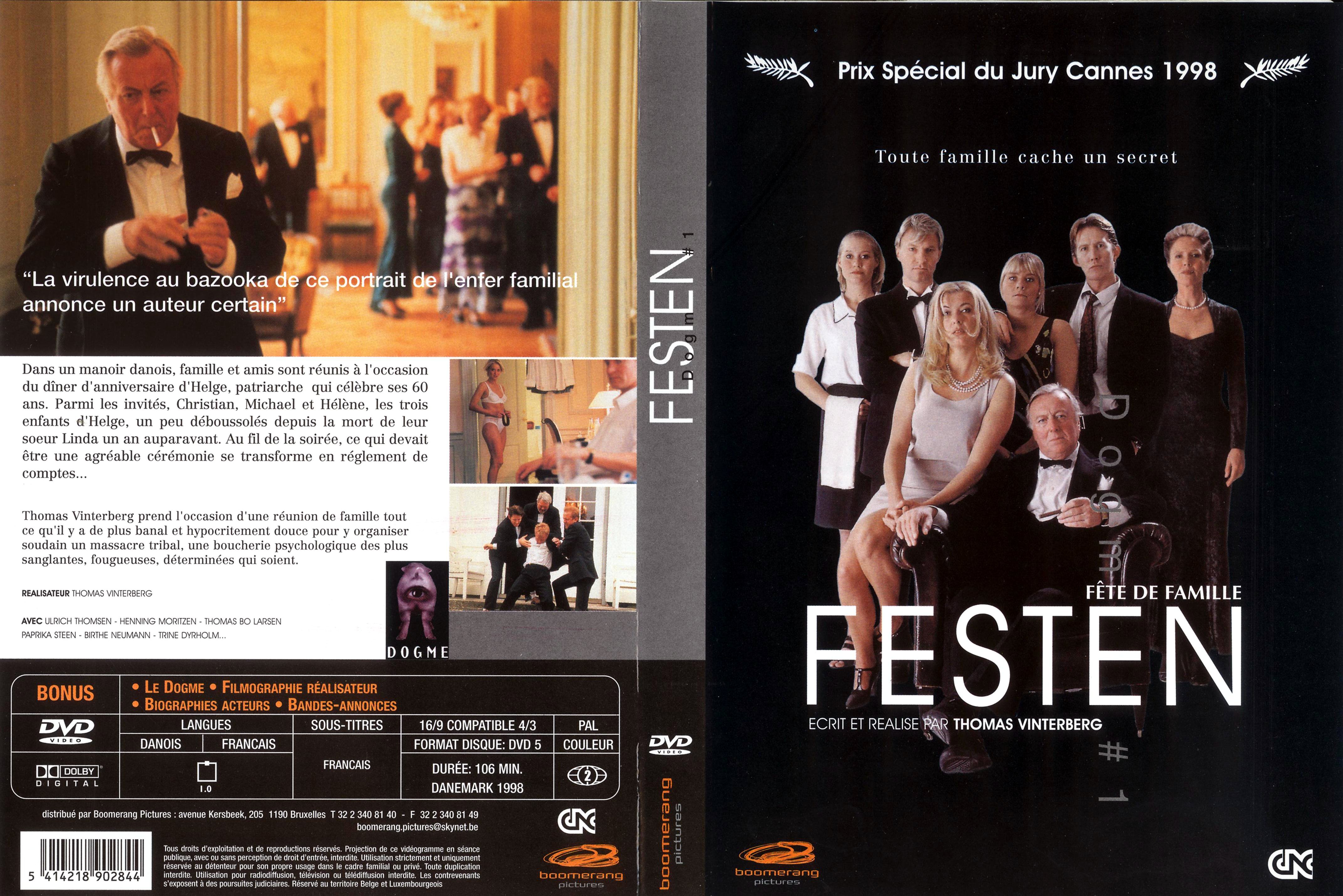 Jaquette DVD Festen v2