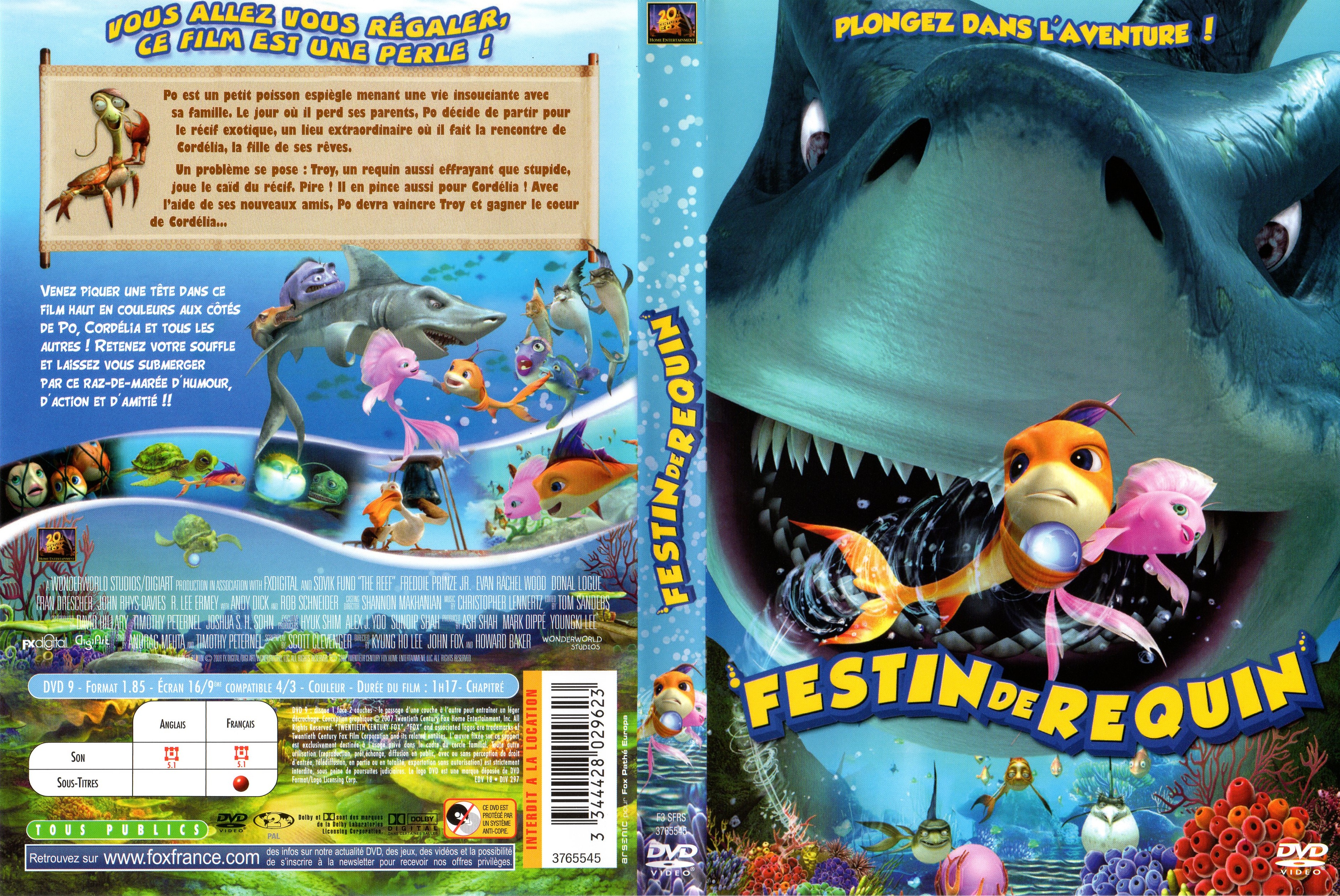 Jaquette DVD Festin de requin