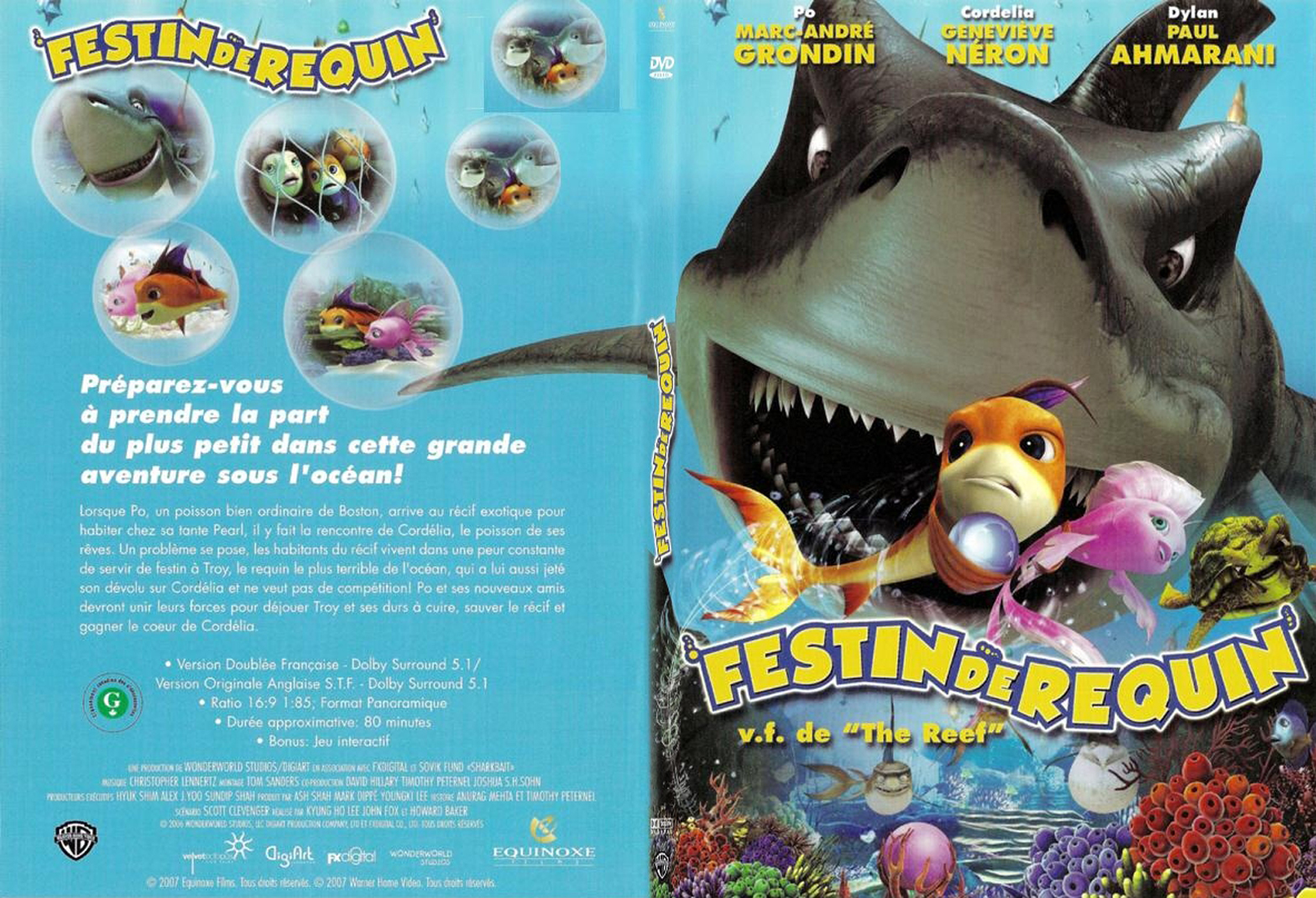 Jaquette DVD Festin de requin - SLIM
