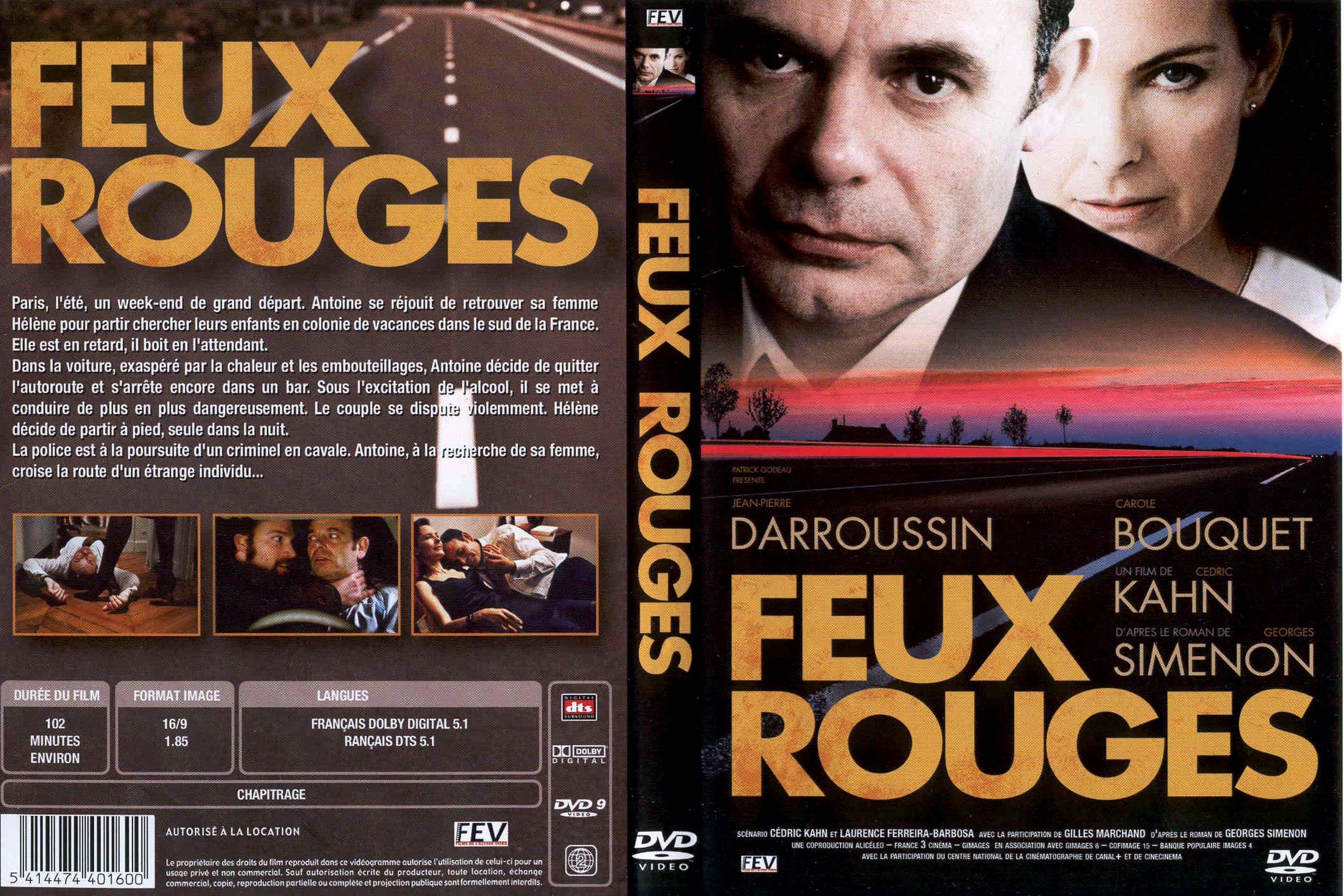 Jaquette DVD Feux rouges