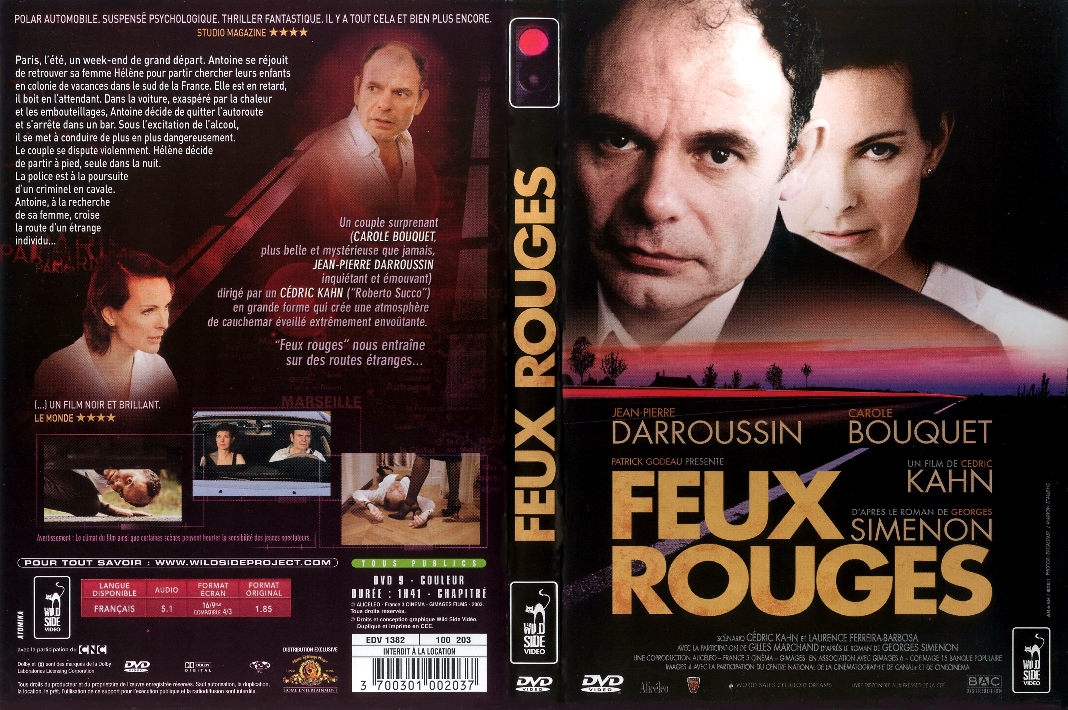 Jaquette DVD Feux rouges v2