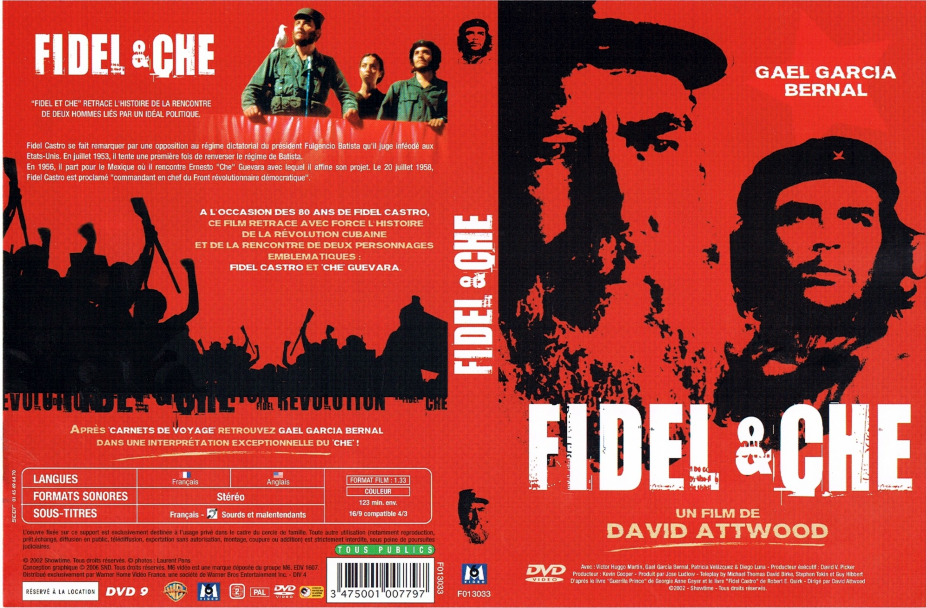 Jaquette DVD Fidel et Che