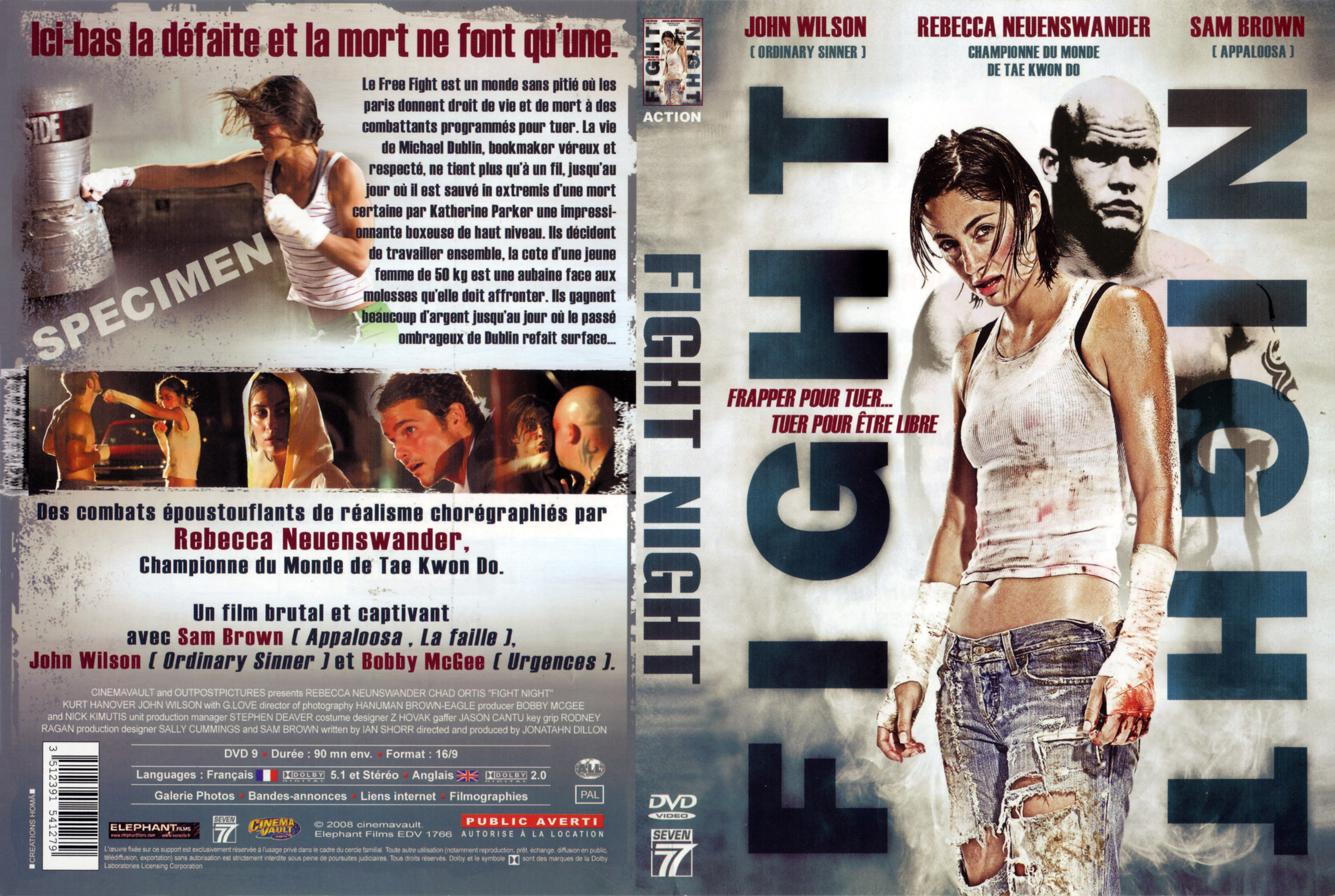 Jaquette DVD Fight night