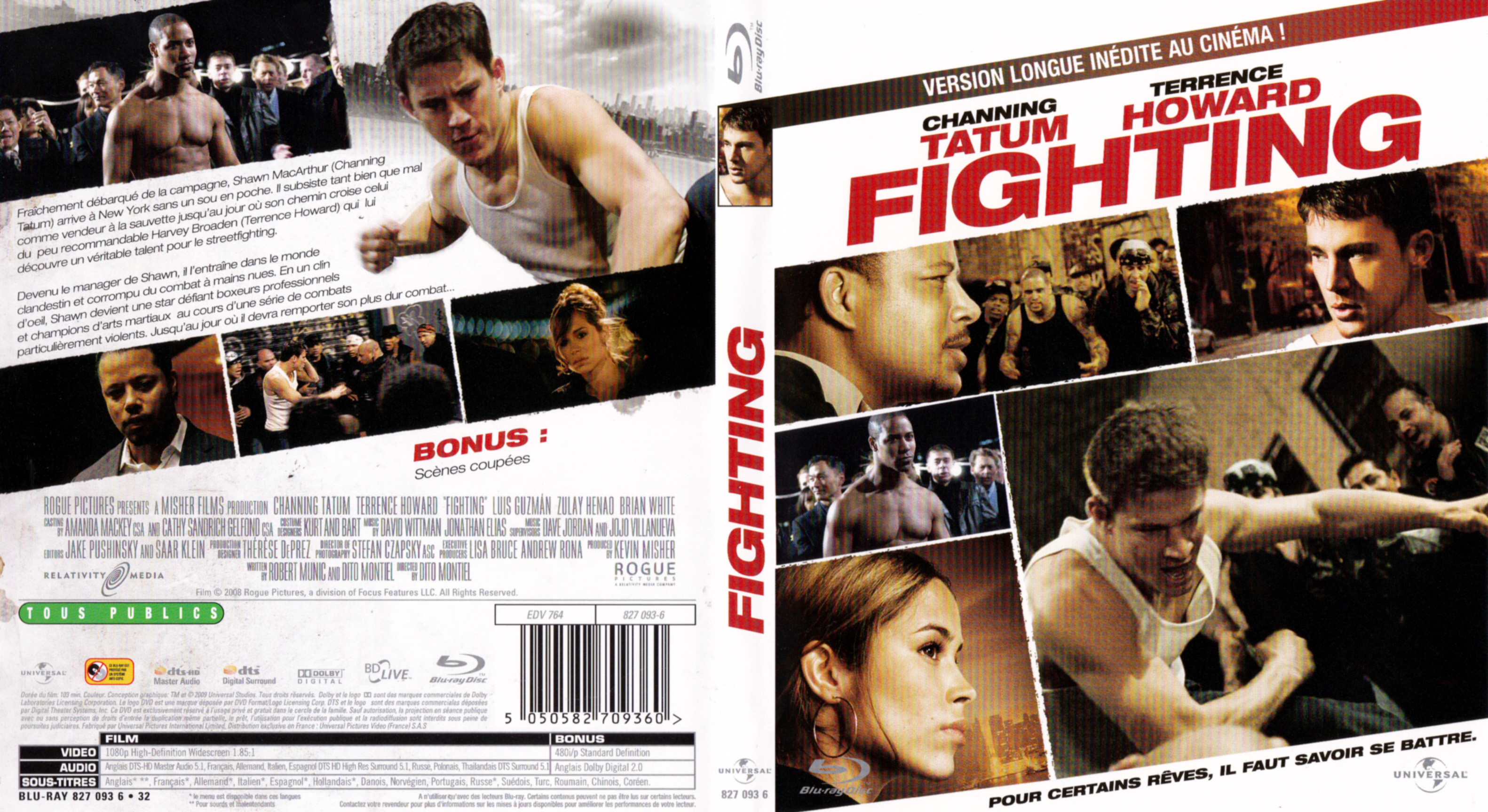 Jaquette DVD Fighting (BLU-RAY)