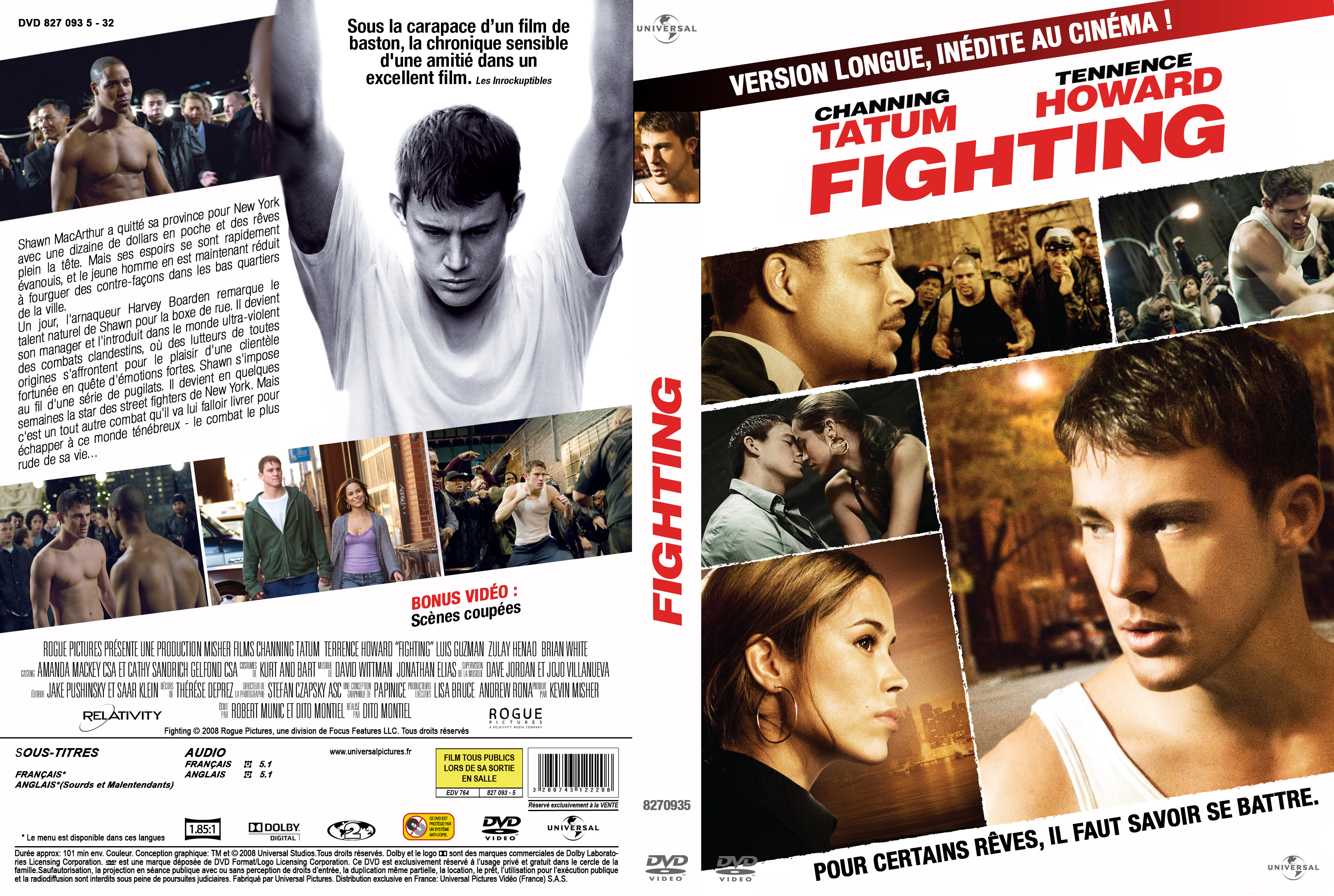 Jaquette DVD Fighting custom v2