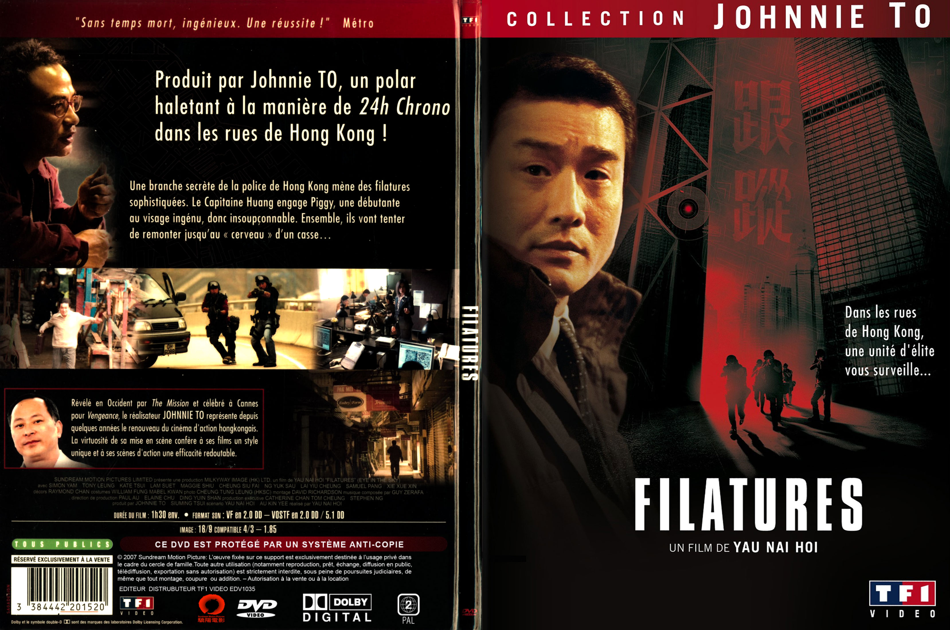 Jaquette DVD Filatures