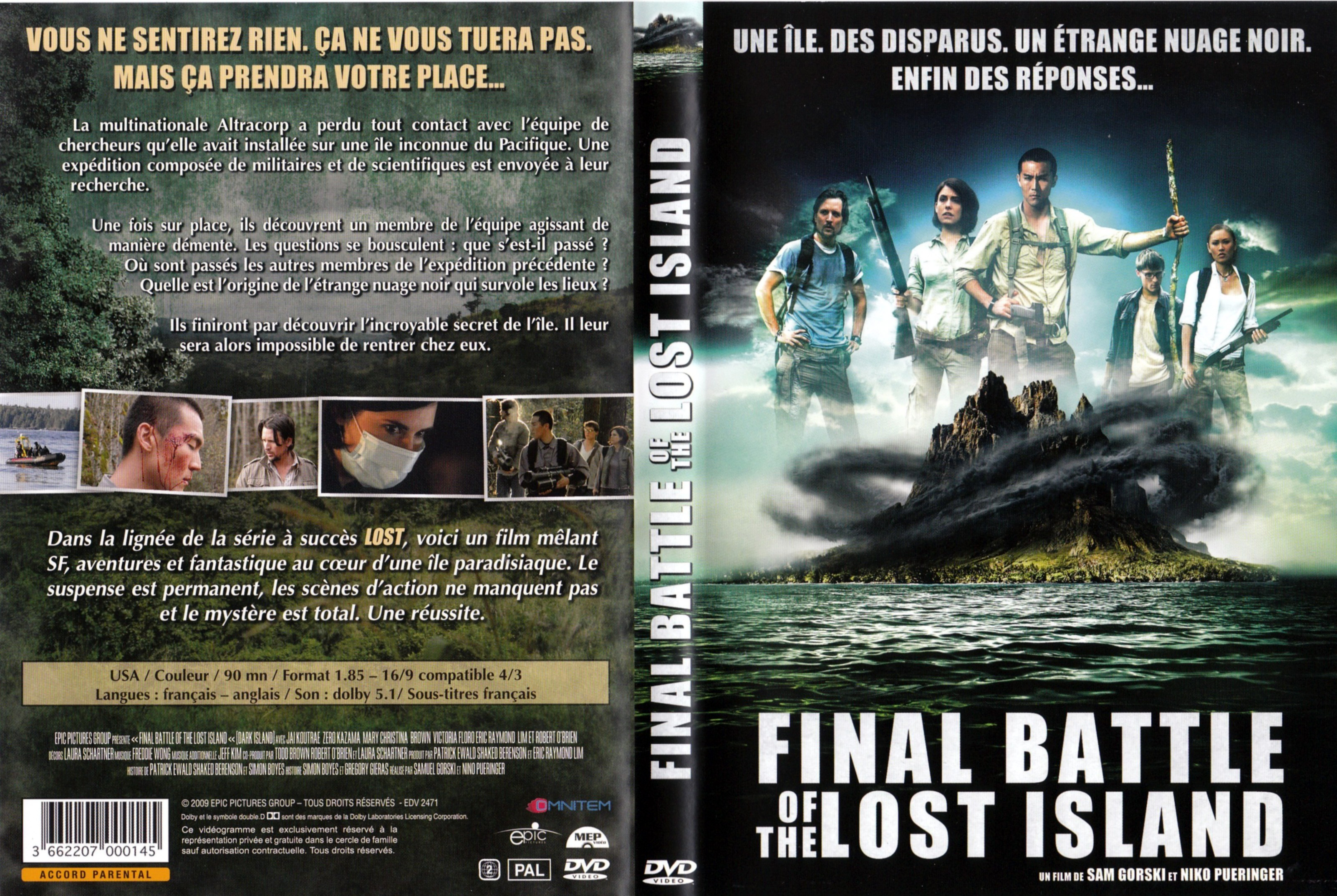 Jaquette DVD Final Battle of the Lost Island