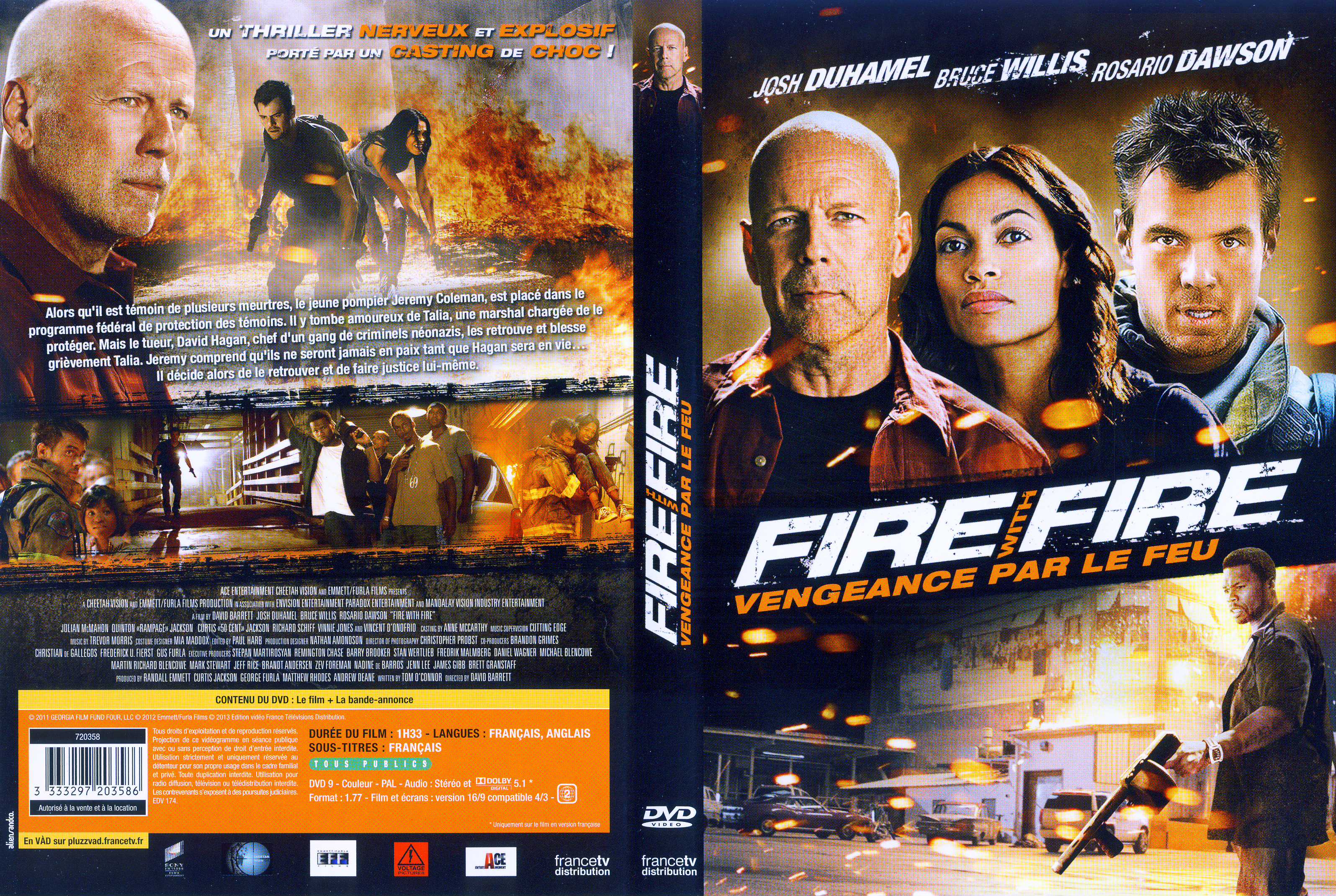 Jaquette DVD Fire with Fire