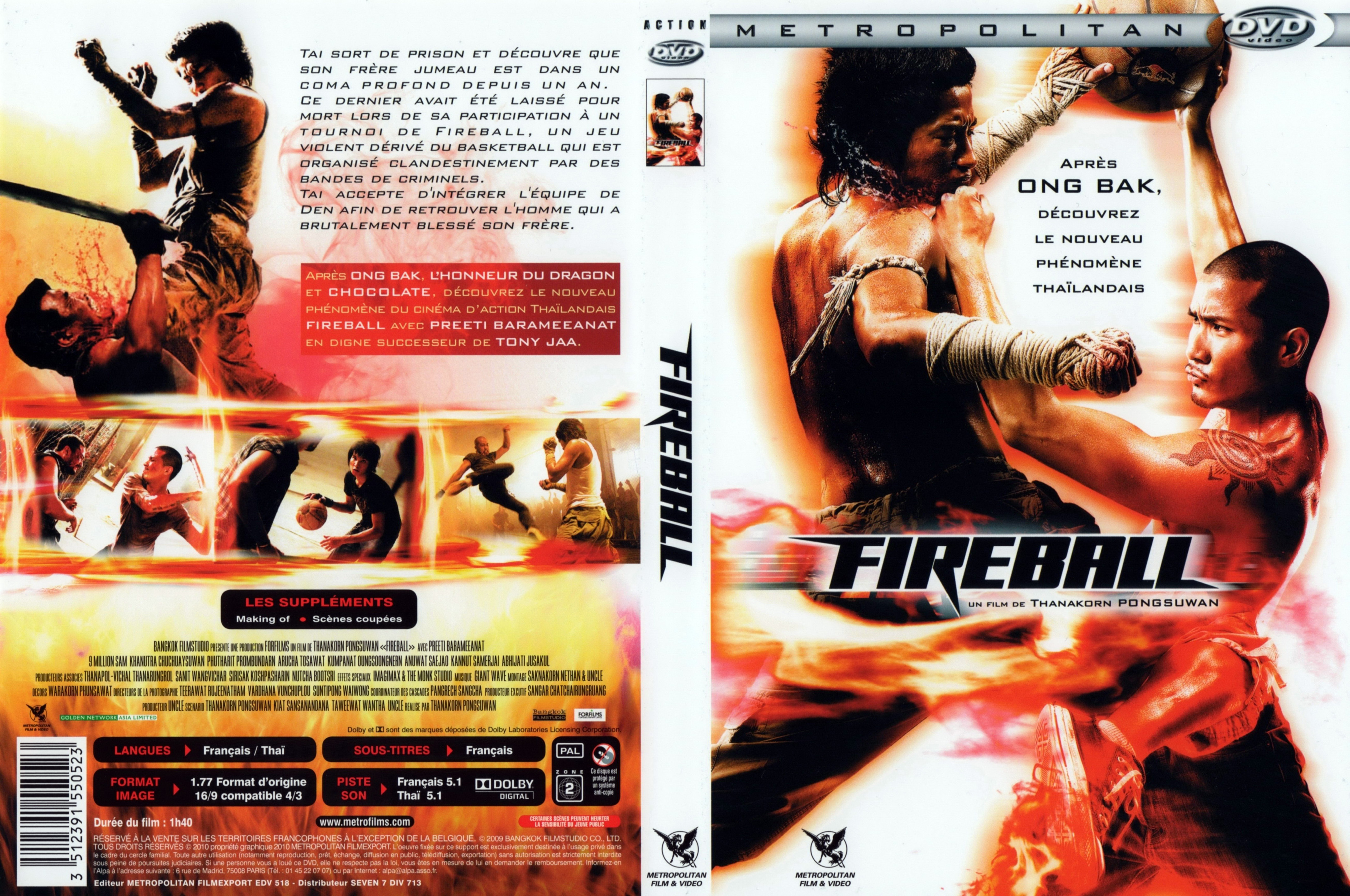 Jaquette DVD Fireball