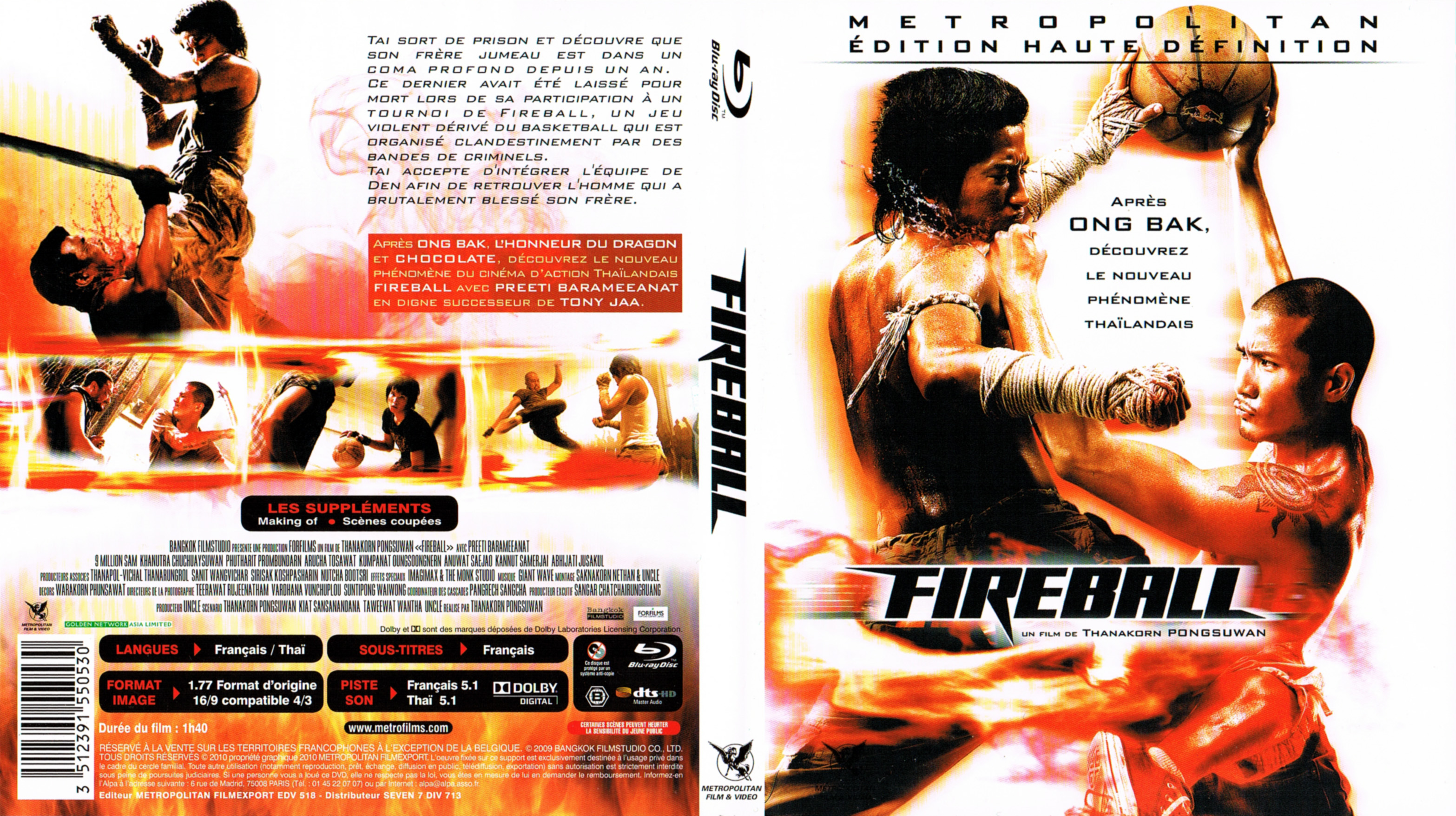 Jaquette DVD Fireball (BLU-RAY)