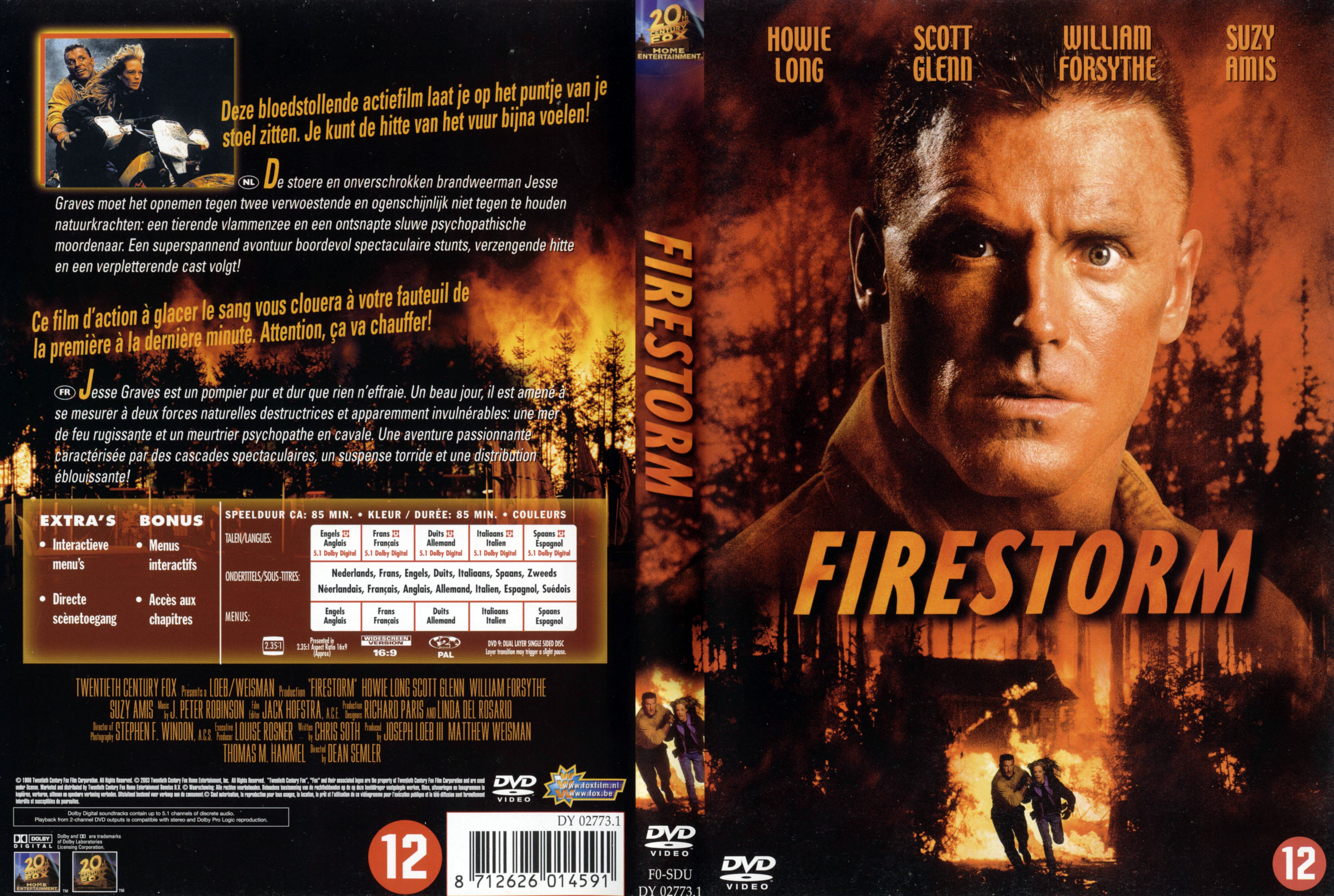 Jaquette DVD Firestorm