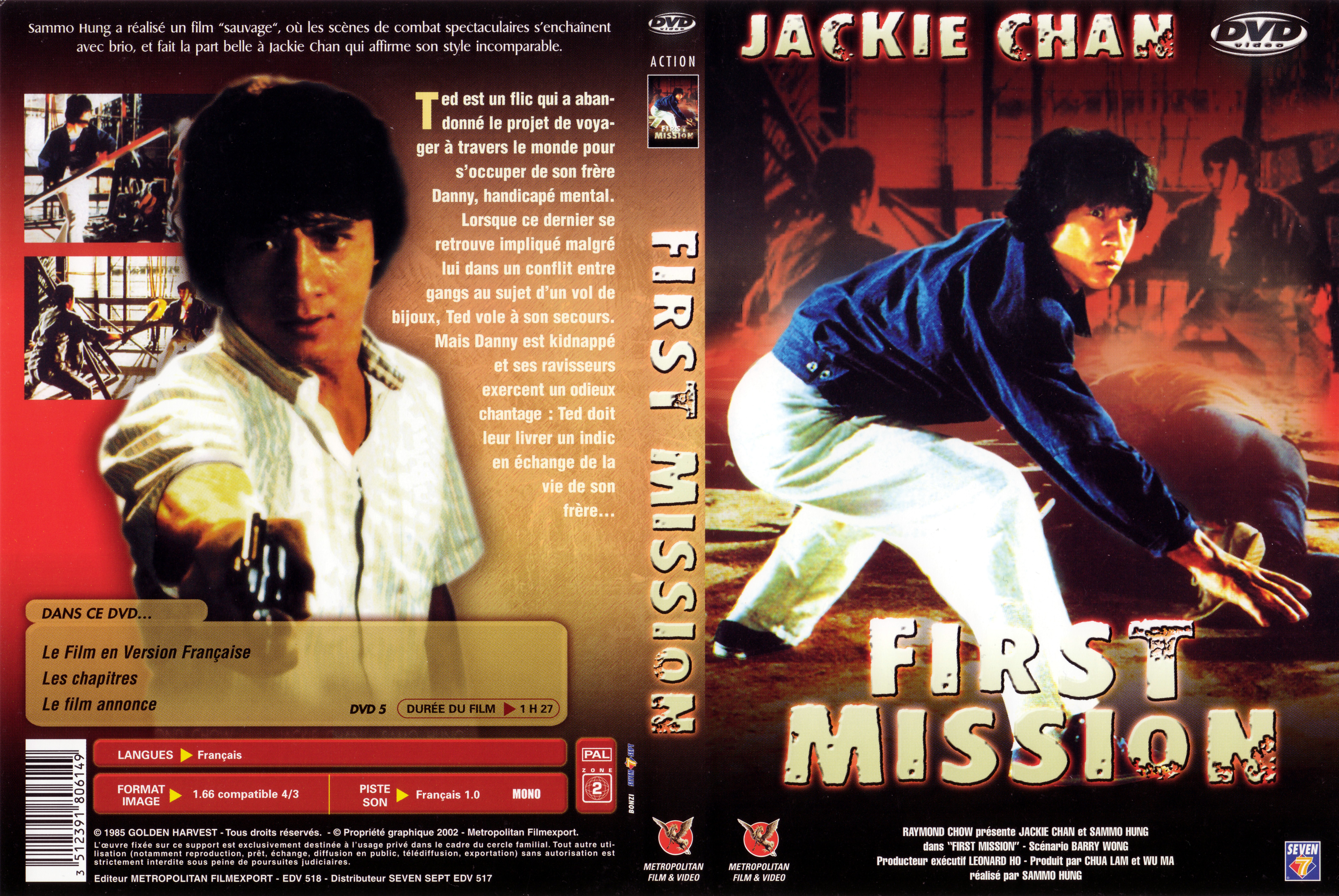 Jaquette DVD First mission