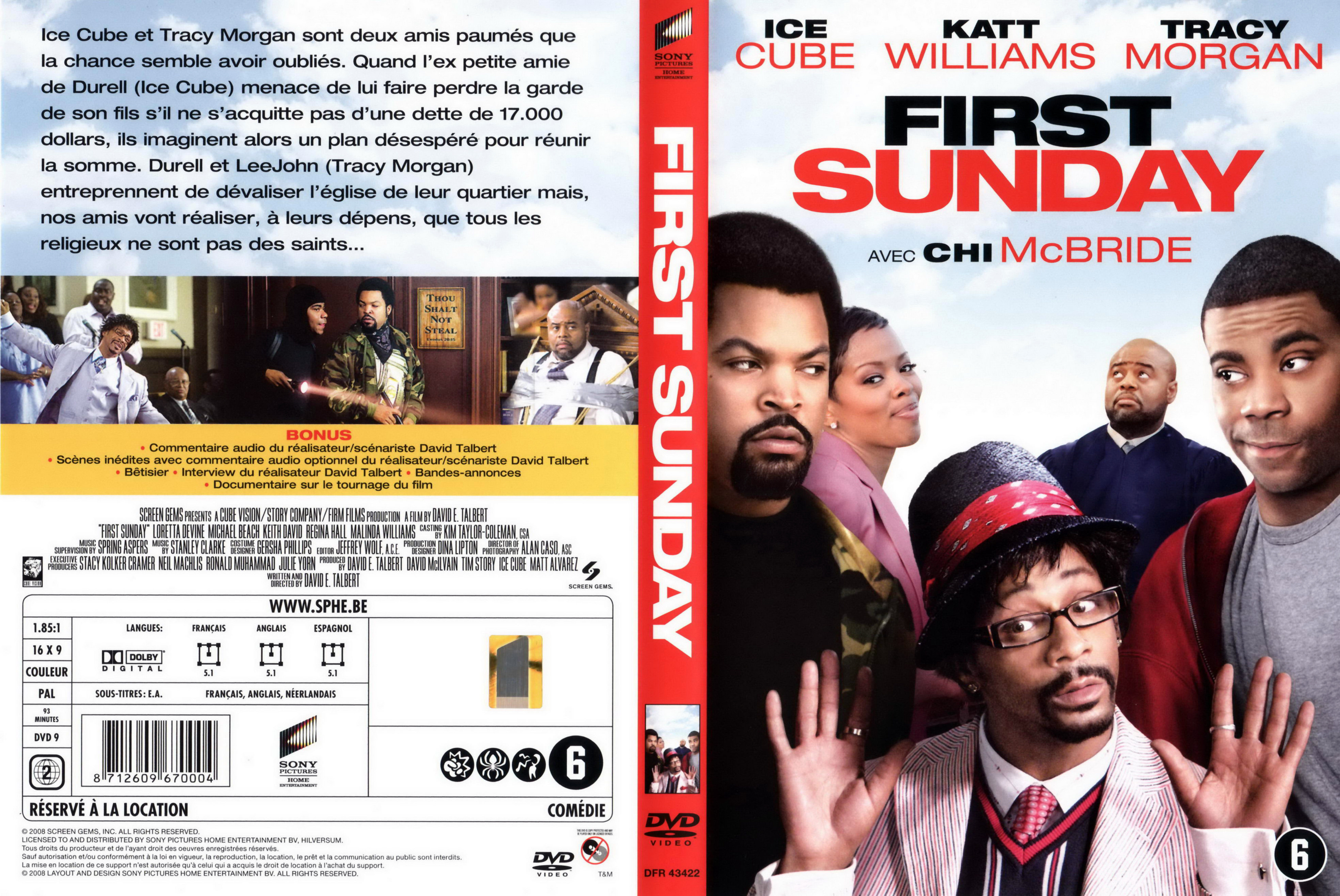 Jaquette DVD First sunday