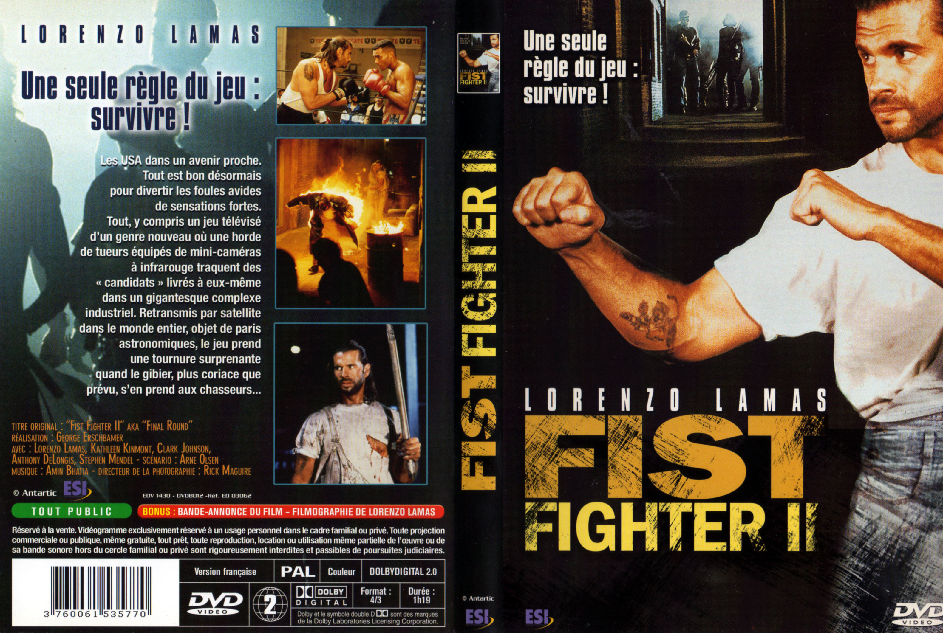 Jaquette DVD Fist fighter 2