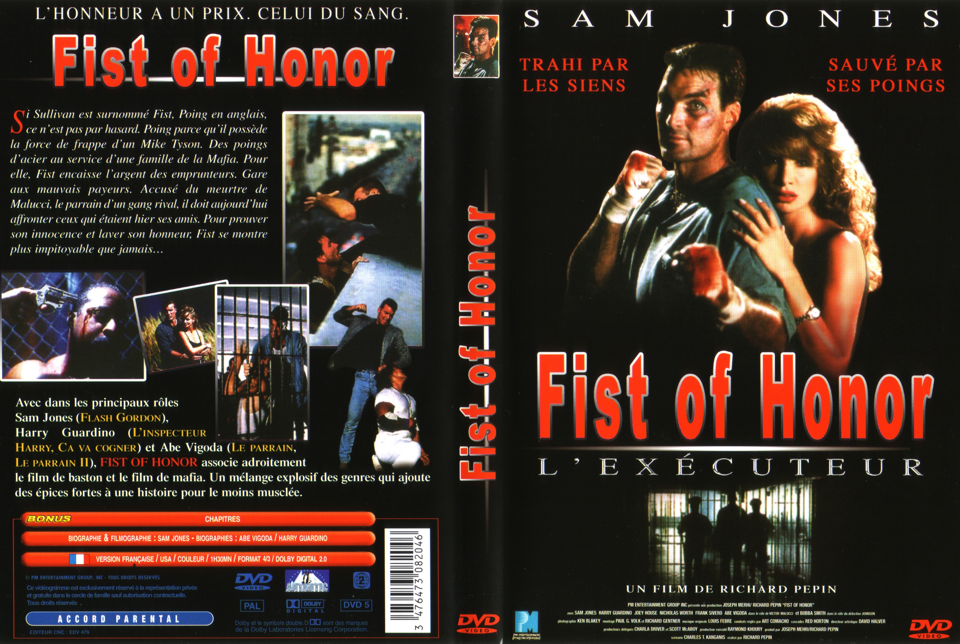 Jaquette DVD Fist of honor