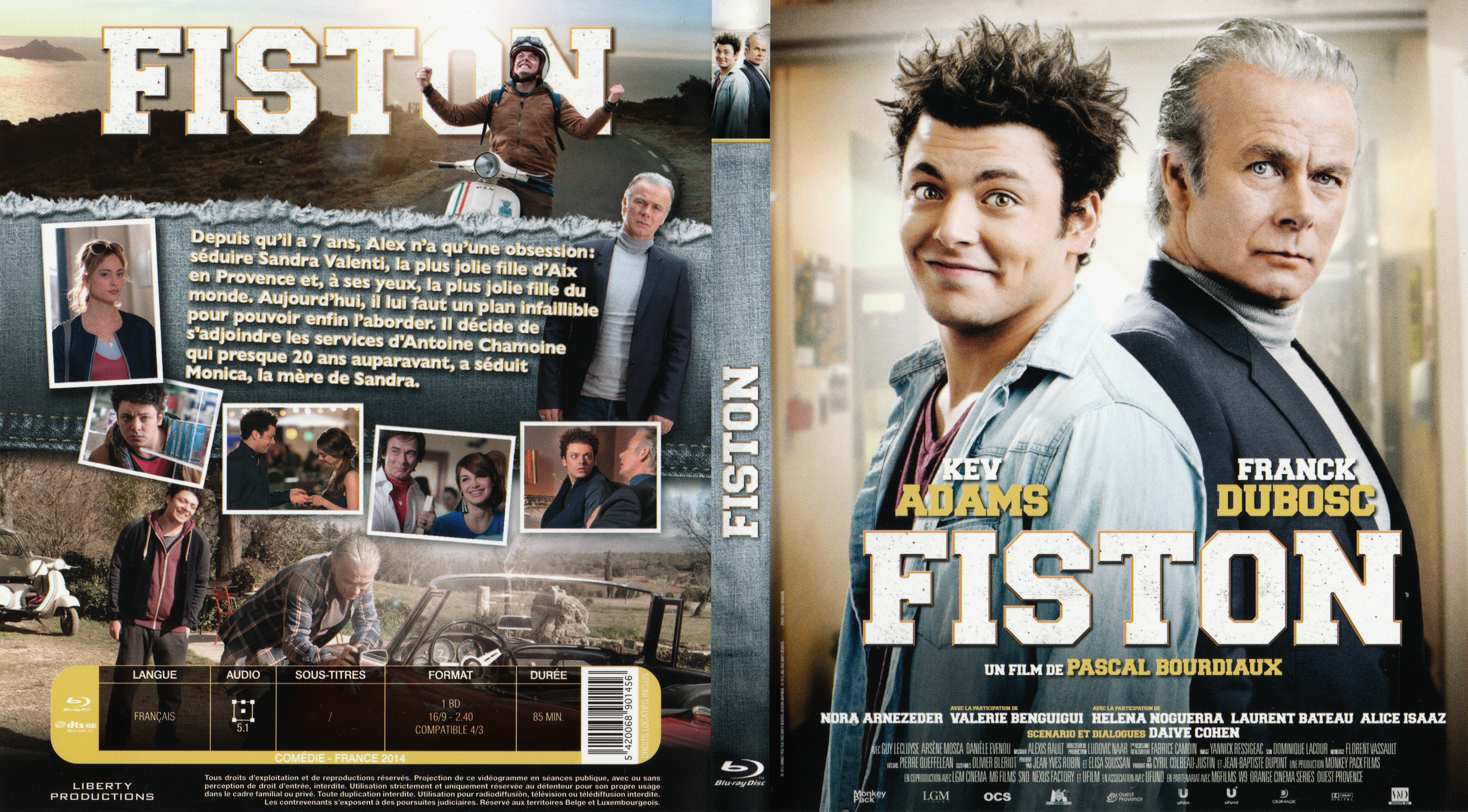 Jaquette DVD Fiston (BLU-RAY)