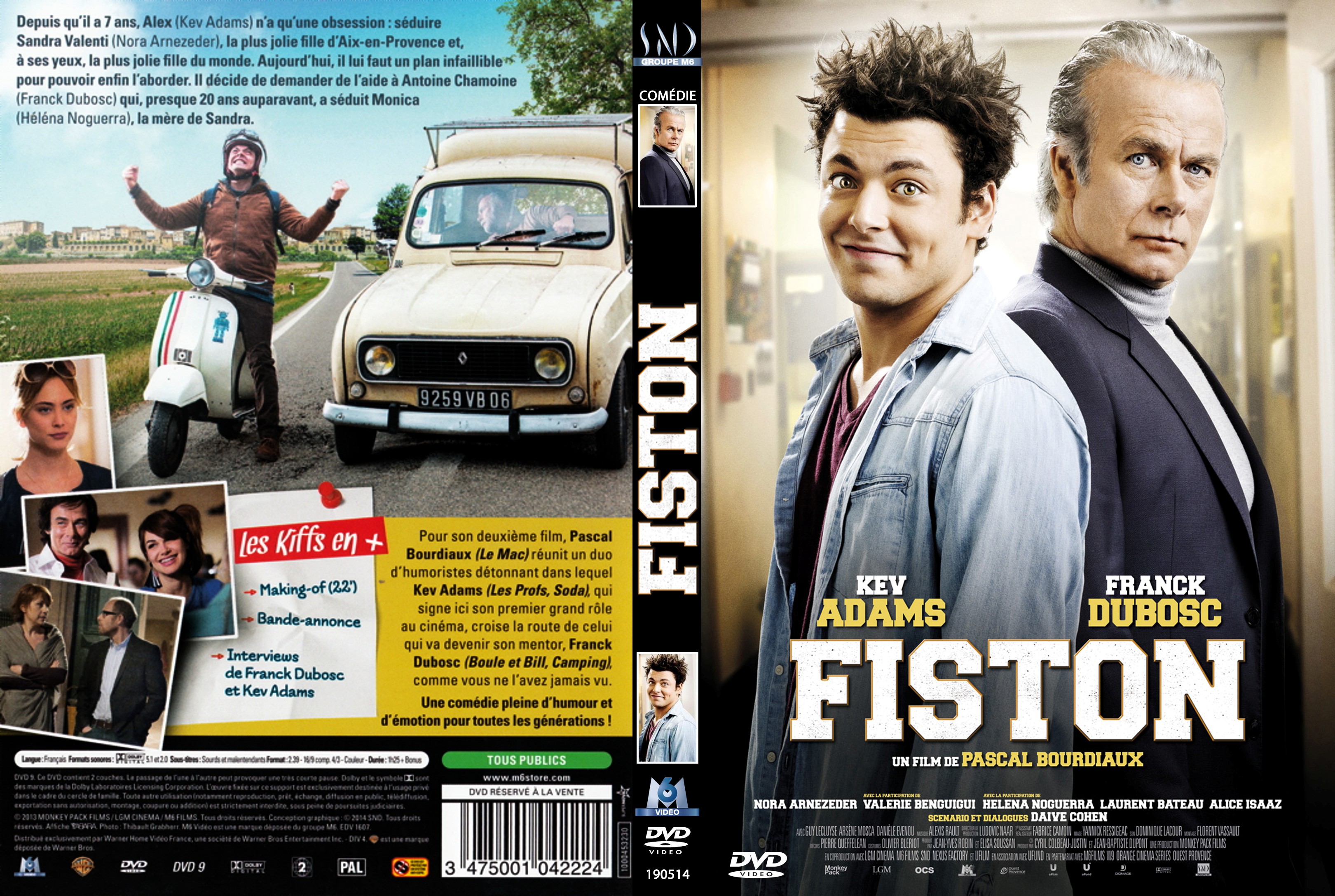 Jaquette DVD Fiston custom v2
