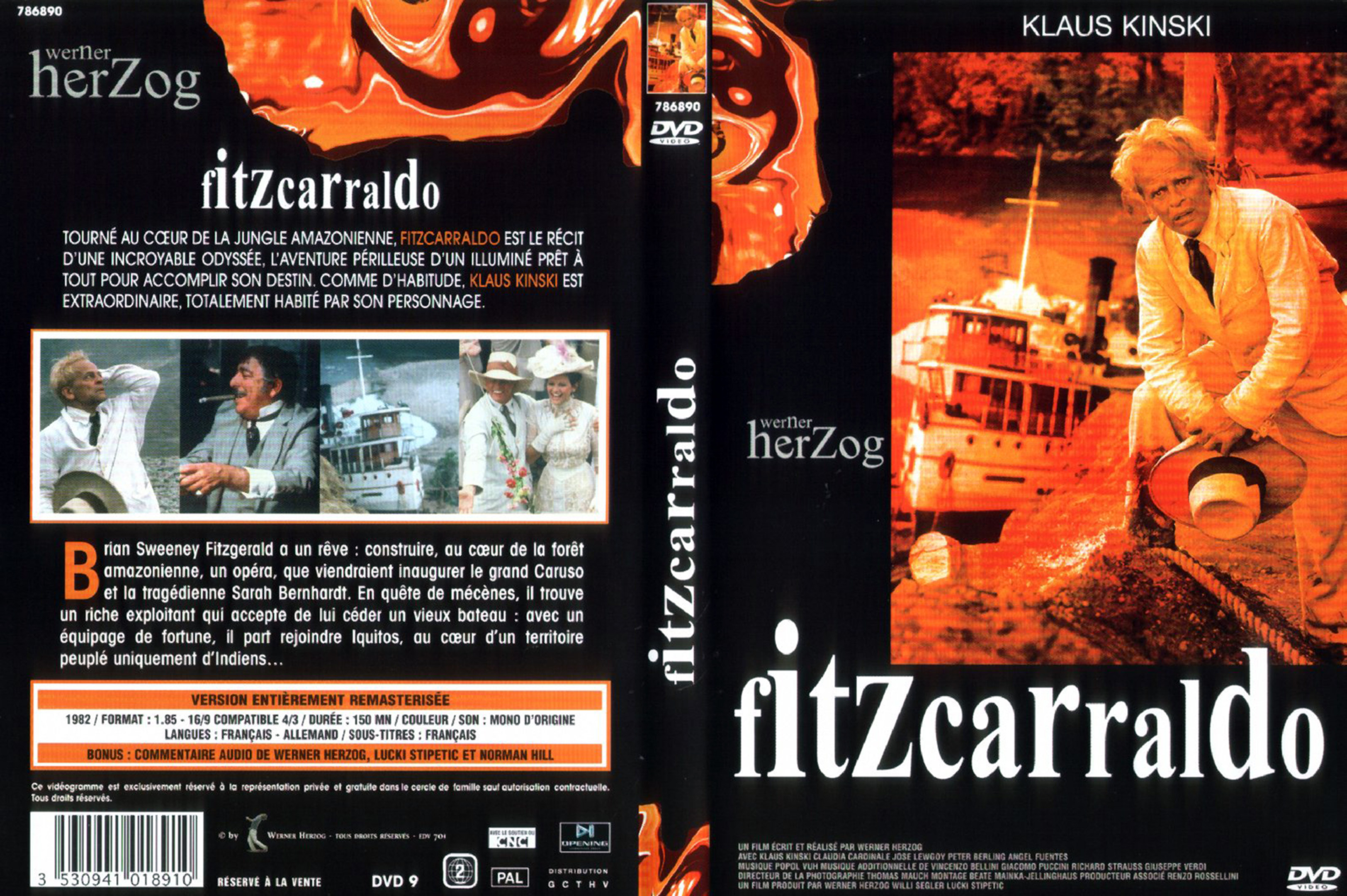 Jaquette DVD Fitzcarraldo