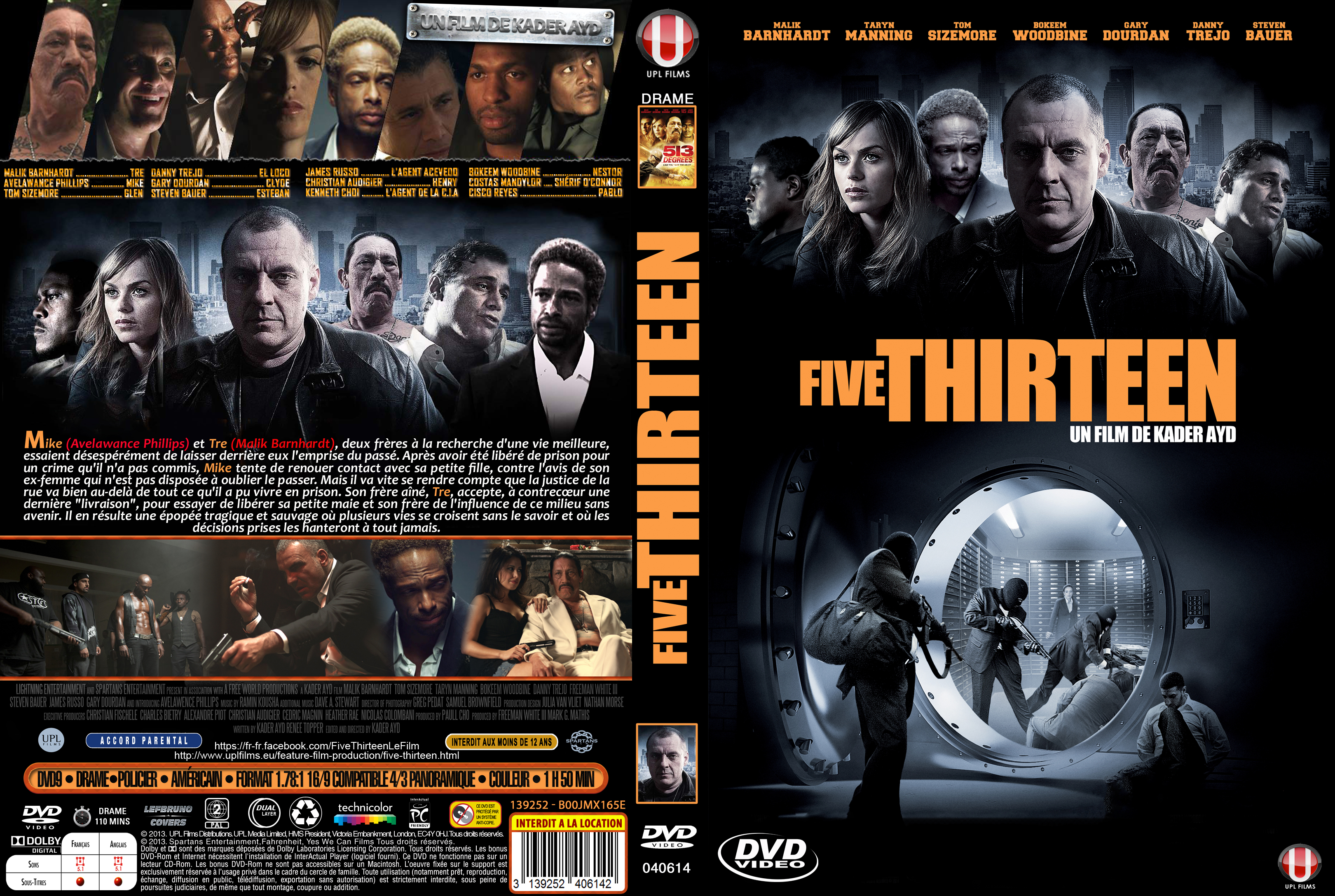 Jaquette DVD Five Thirteen custom