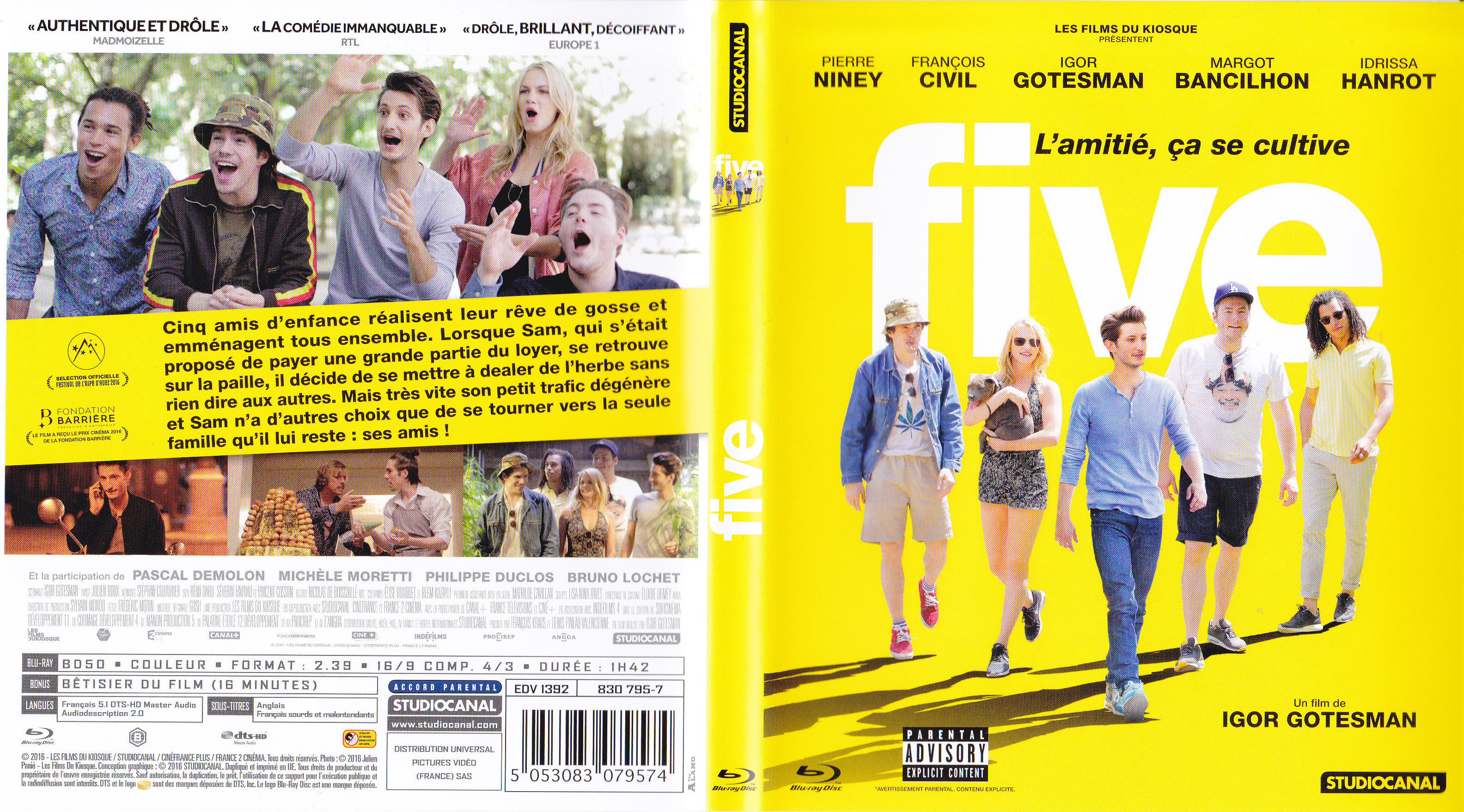 Jaquette DVD Five (BLU-RAY)