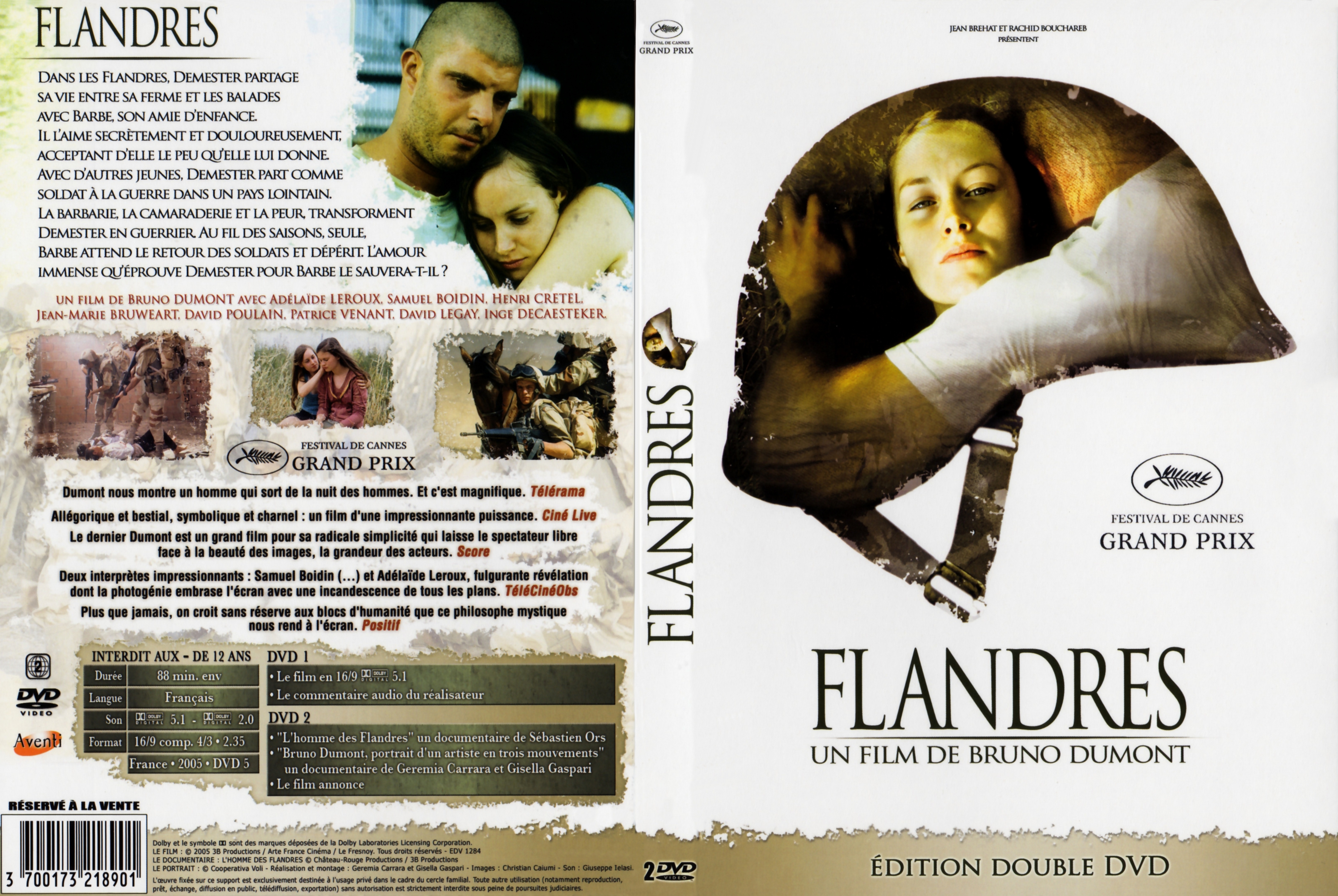 Jaquette DVD Flandres