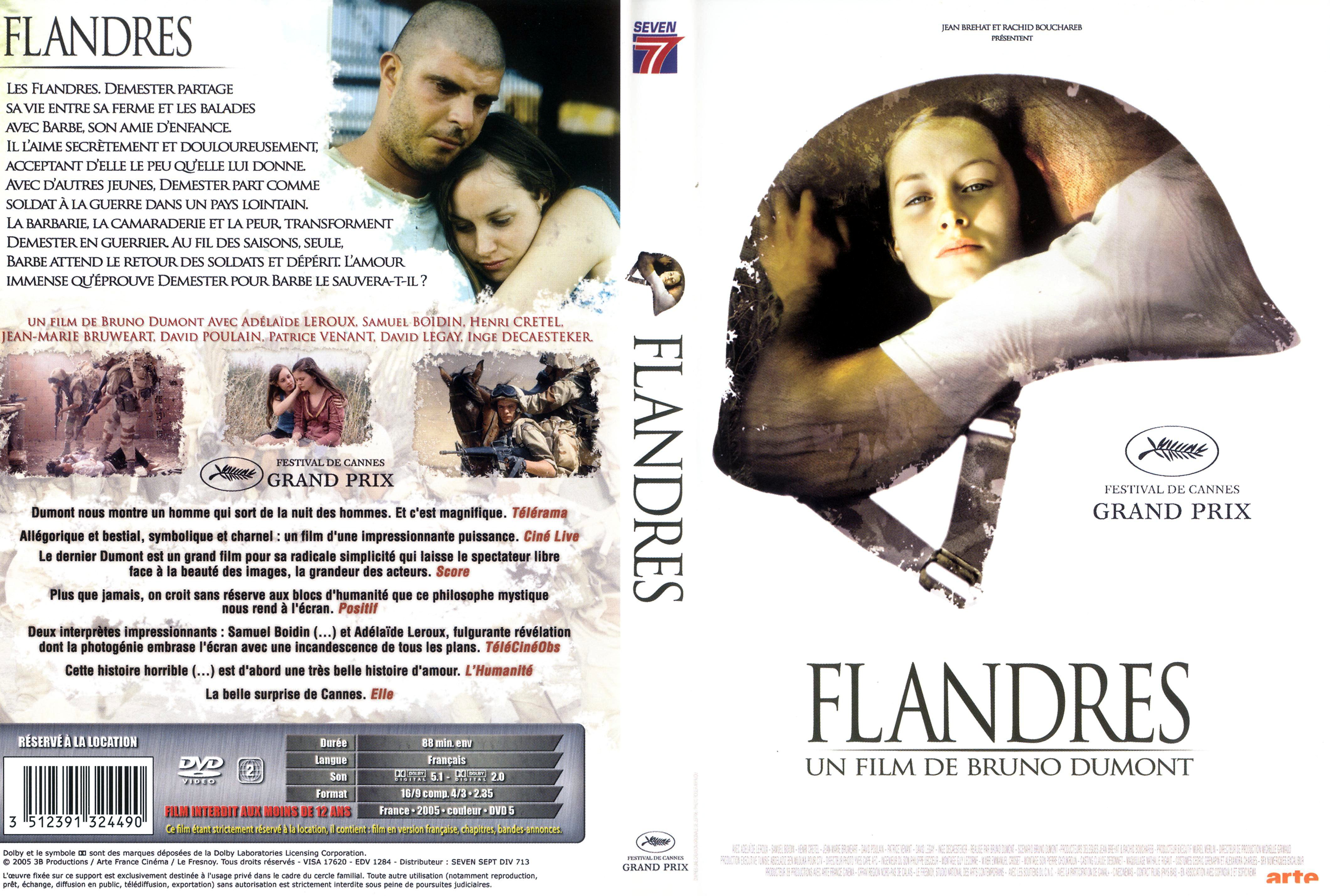 Jaquette DVD Flandres v2