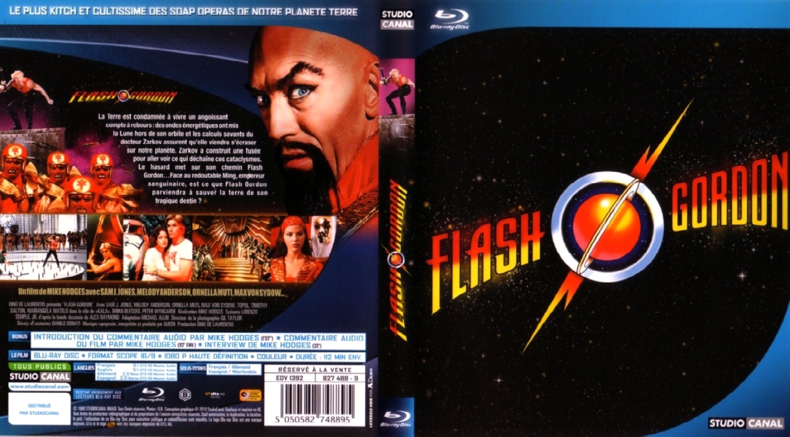 Jaquette DVD Flash Gordon (BLU-RAY)