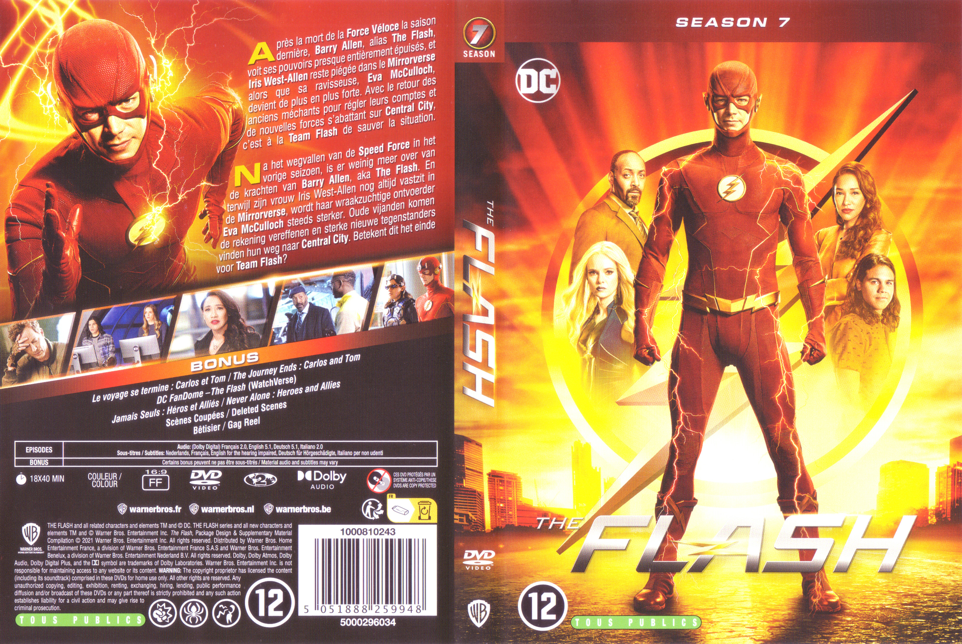 Jaquette DVD Flash Saison 7
